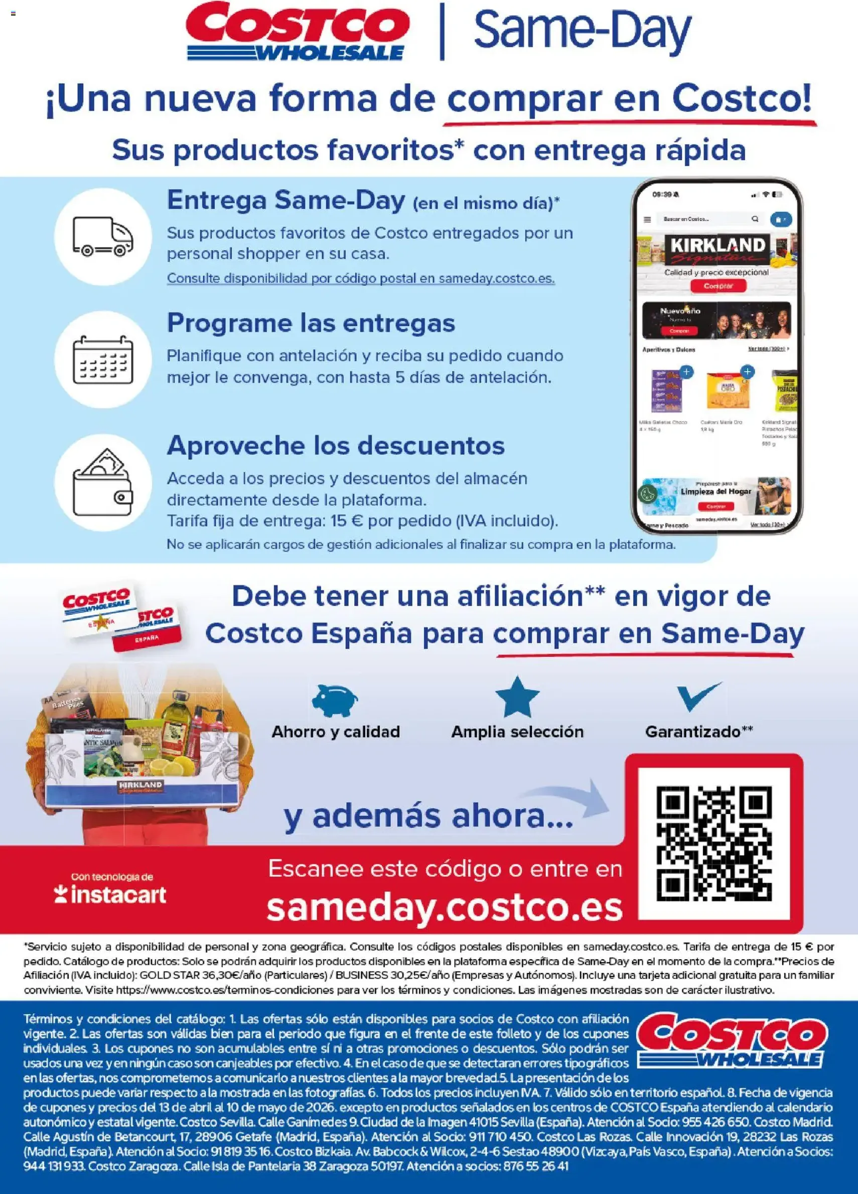 Costco catálogo - folleto válido desde 13/04/2026 página 20 de 20