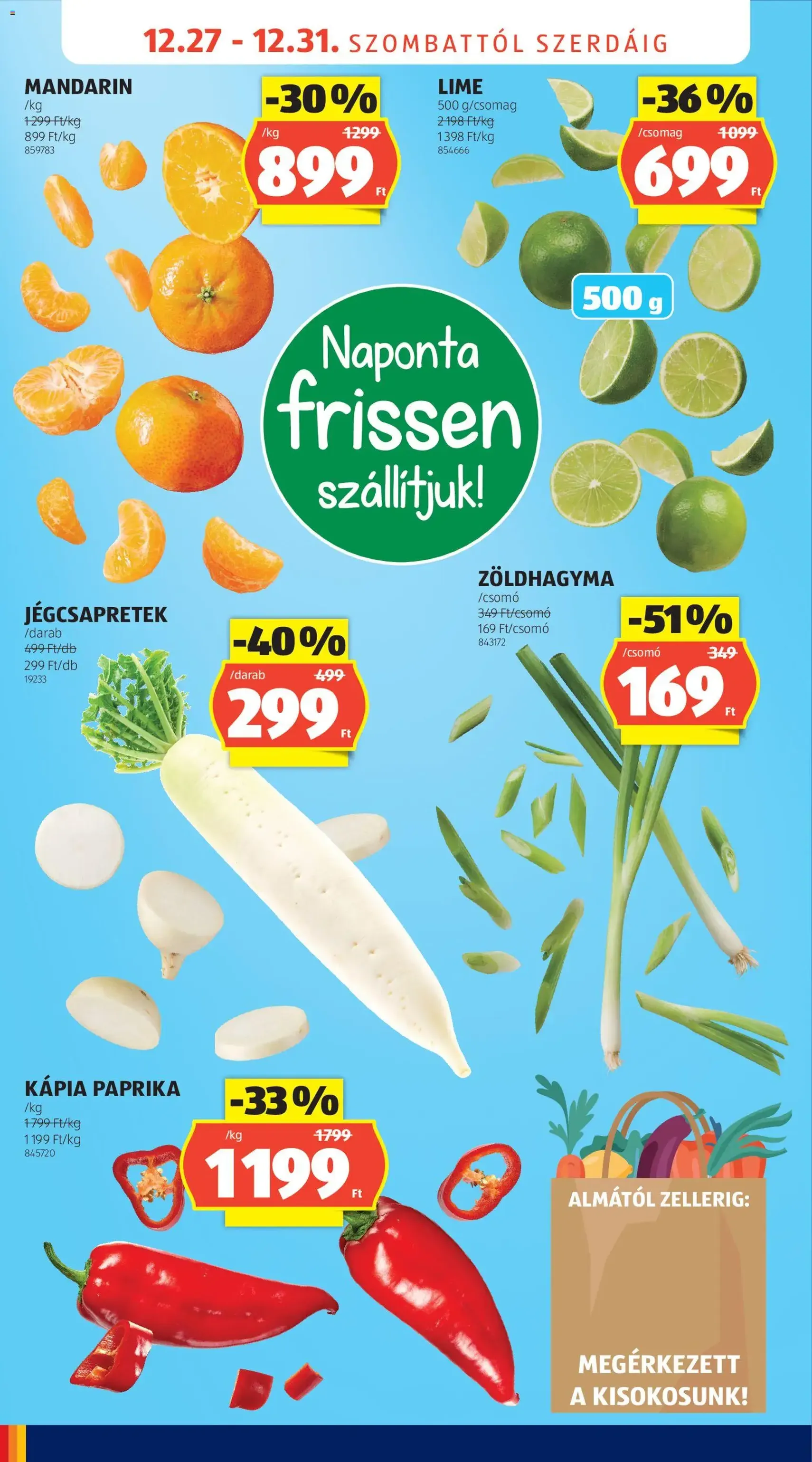 Aldi Akciós újság - 2025.12.27. érvényes szórólap 18 oldal 40 oldalból