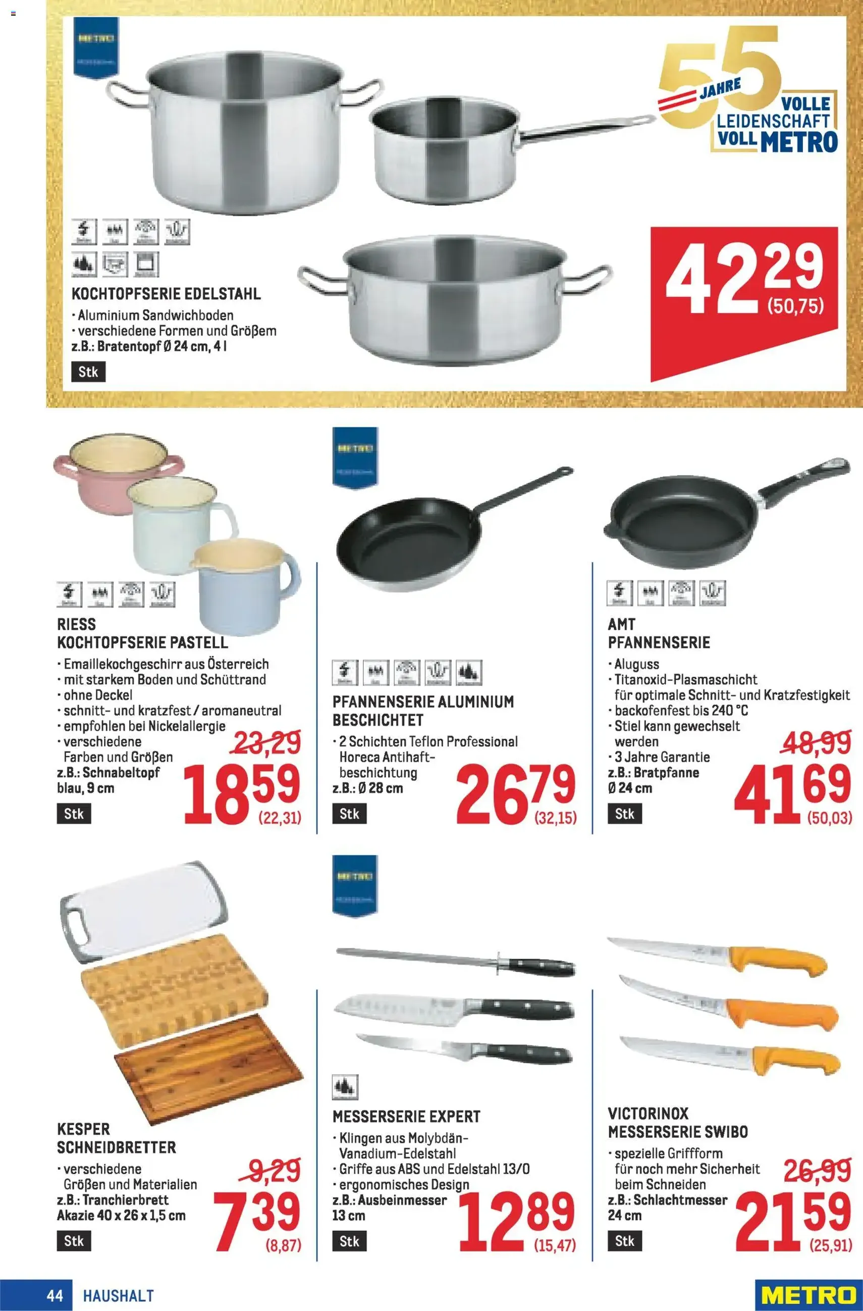 Metro angebote Profi - Gültiger Prospekt ab 19.02.2026, Seite 44 von insgesamt 64