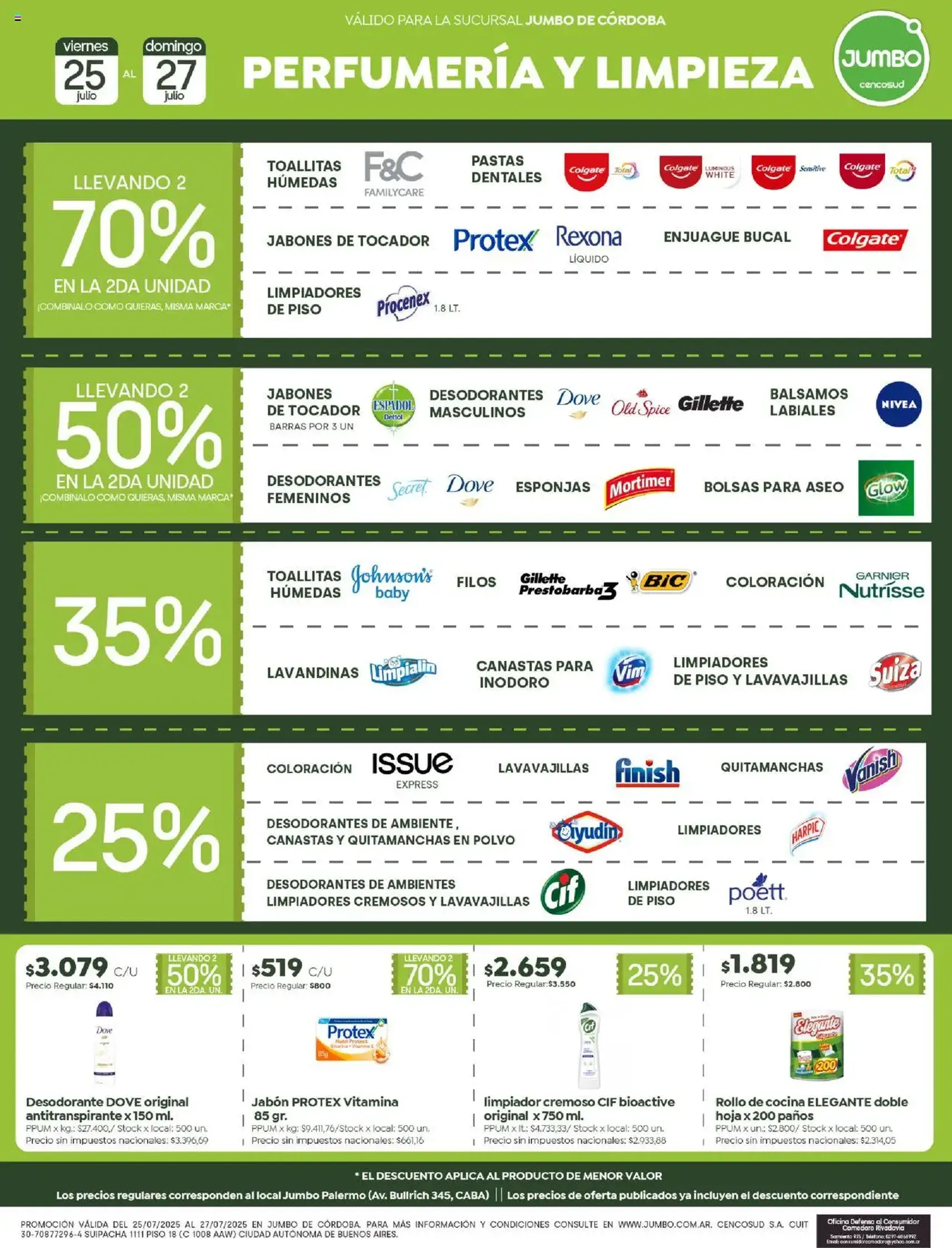 Jumbo - Ofertas - Córdoba - folleto válido desde 25/07/2025 página 7 de 8 Jumbo - Ofertas - Córdoba - folleto válido desde 25/07/2025 página 7 de 8
