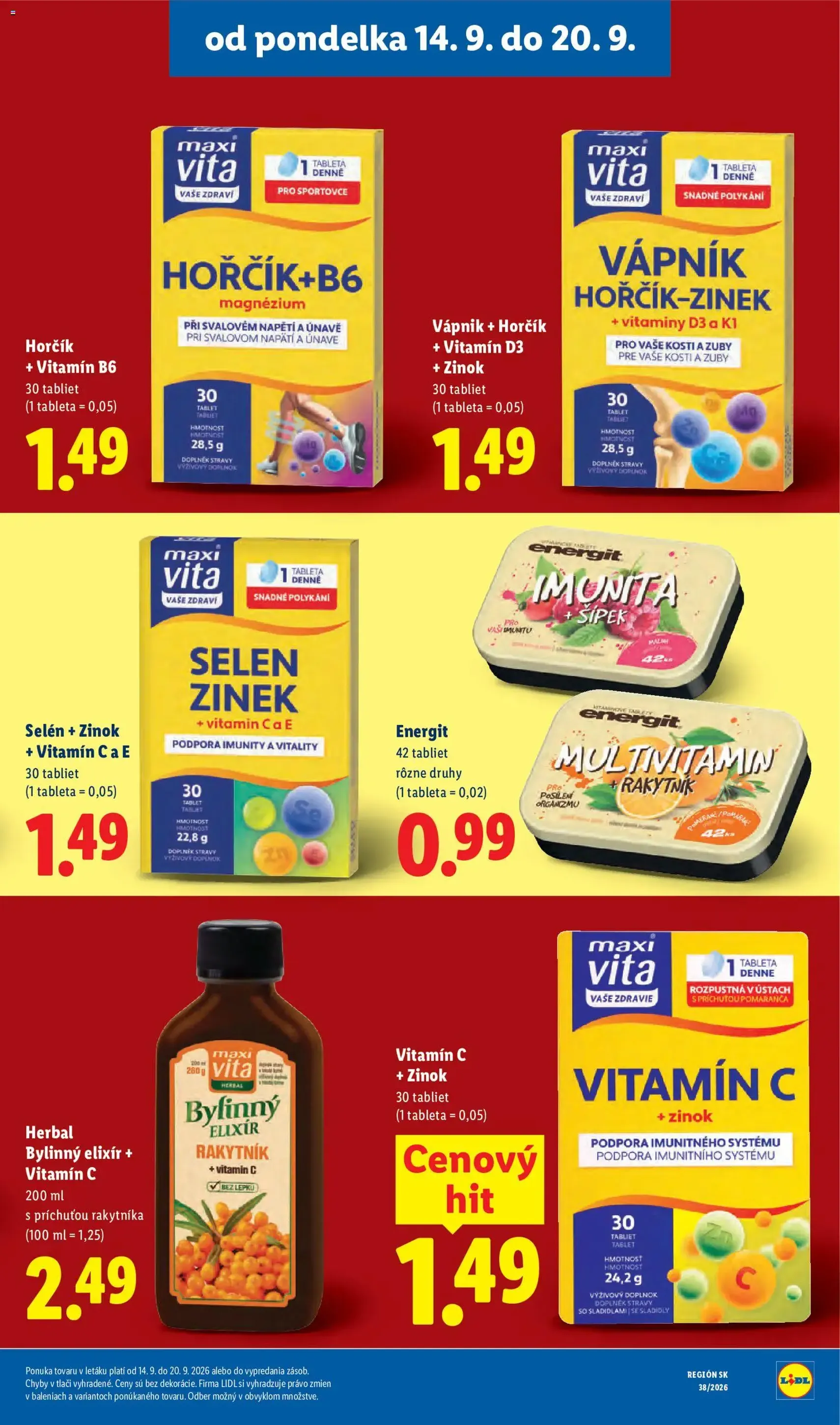 Lidl leták - platný leták od 14.09.2026 strana 35 z 105