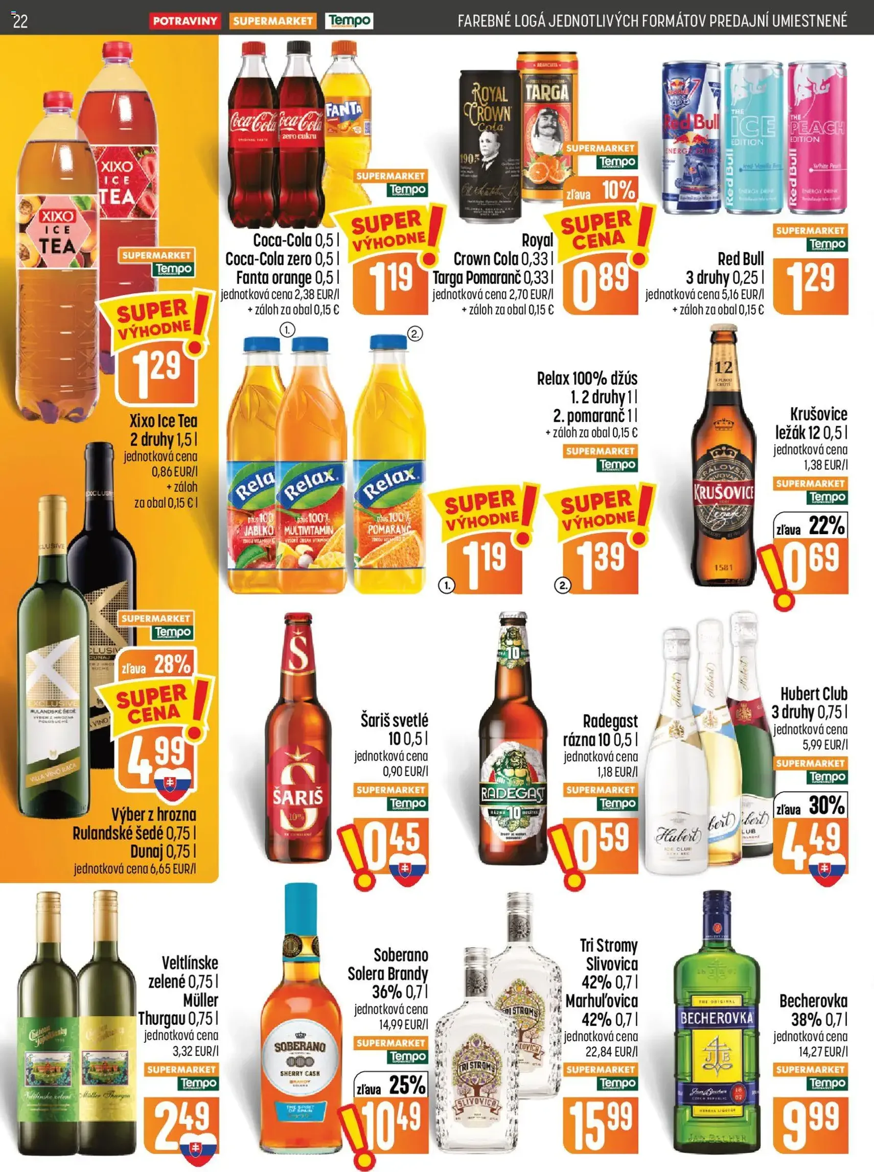 COOP Jednota leták - platný leták od 08.10.2026 strana 22 z 28