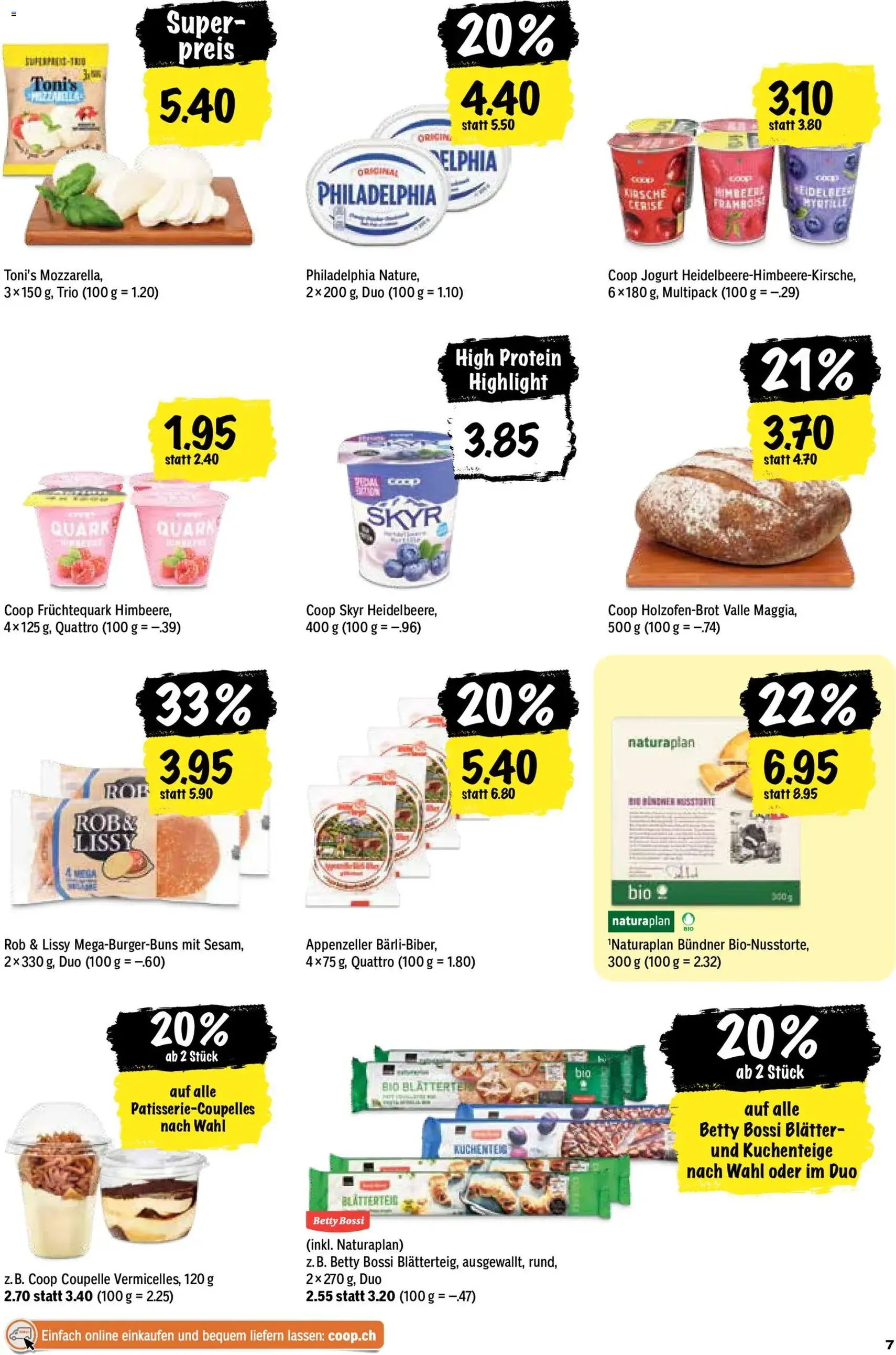 Coop aktionen - Gültiger Prospekt ab 03.09.2026, Seite 7 von insgesamt 28