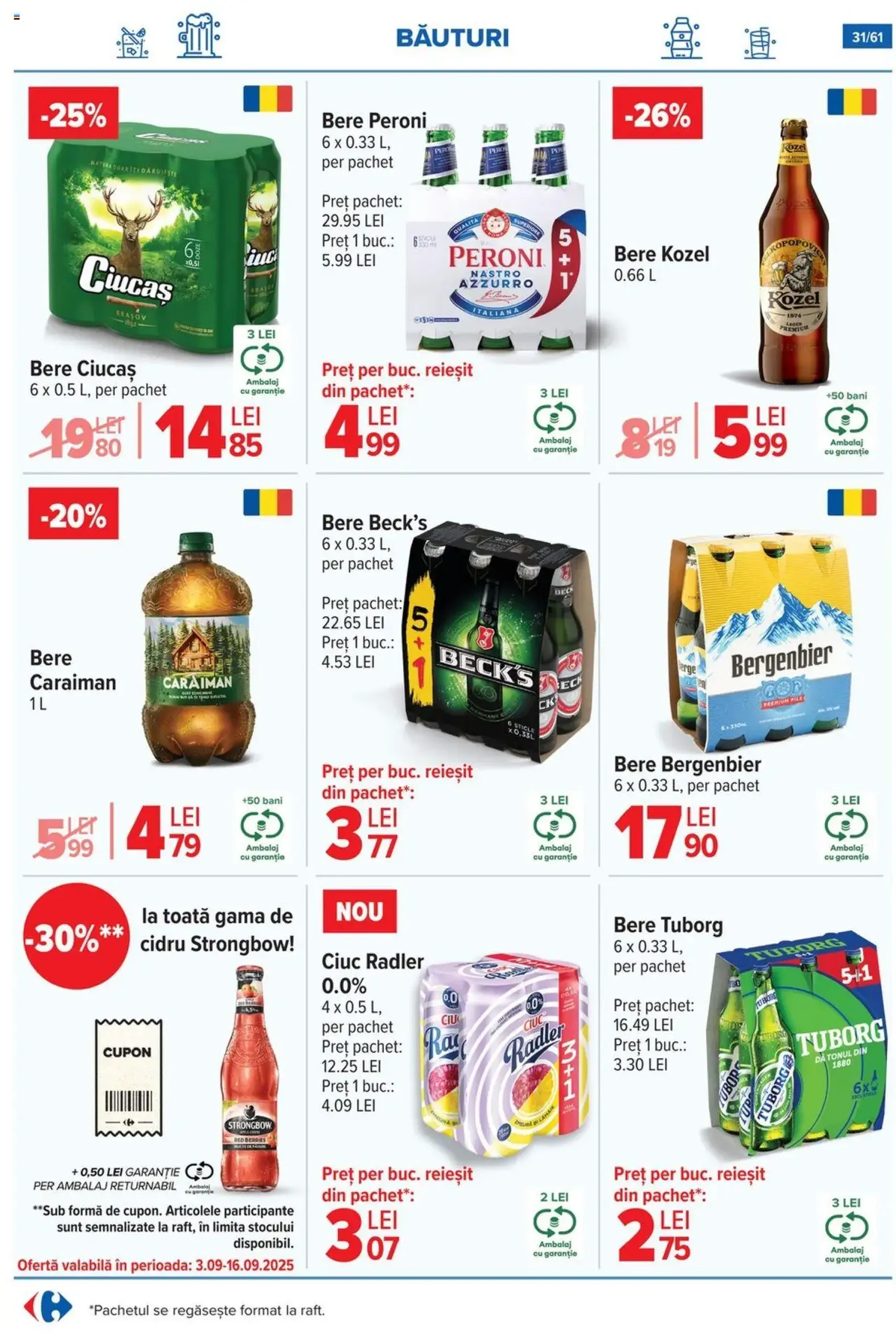 Catalog Carrefour - cataloage valabile începând cu 03.09.2025 pagina 32 din 62 Catalog Carrefour - cataloage valabile începând cu 03.09.2025 pagina 32 din 62