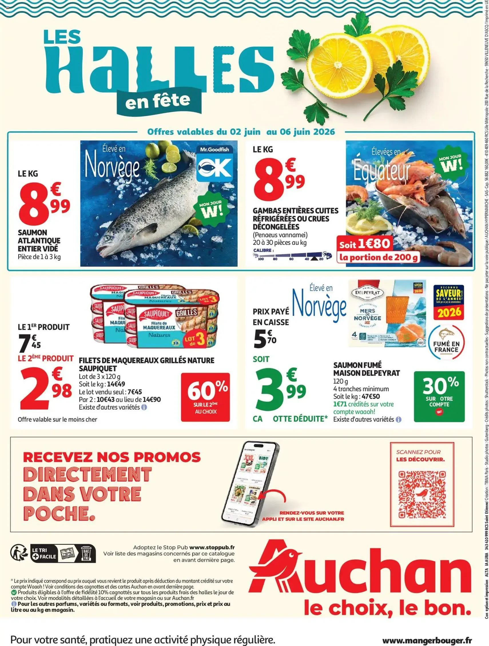 Auchan folder / publicité - geldige folder vanaf 02/06/2026 pagina 56 van 60