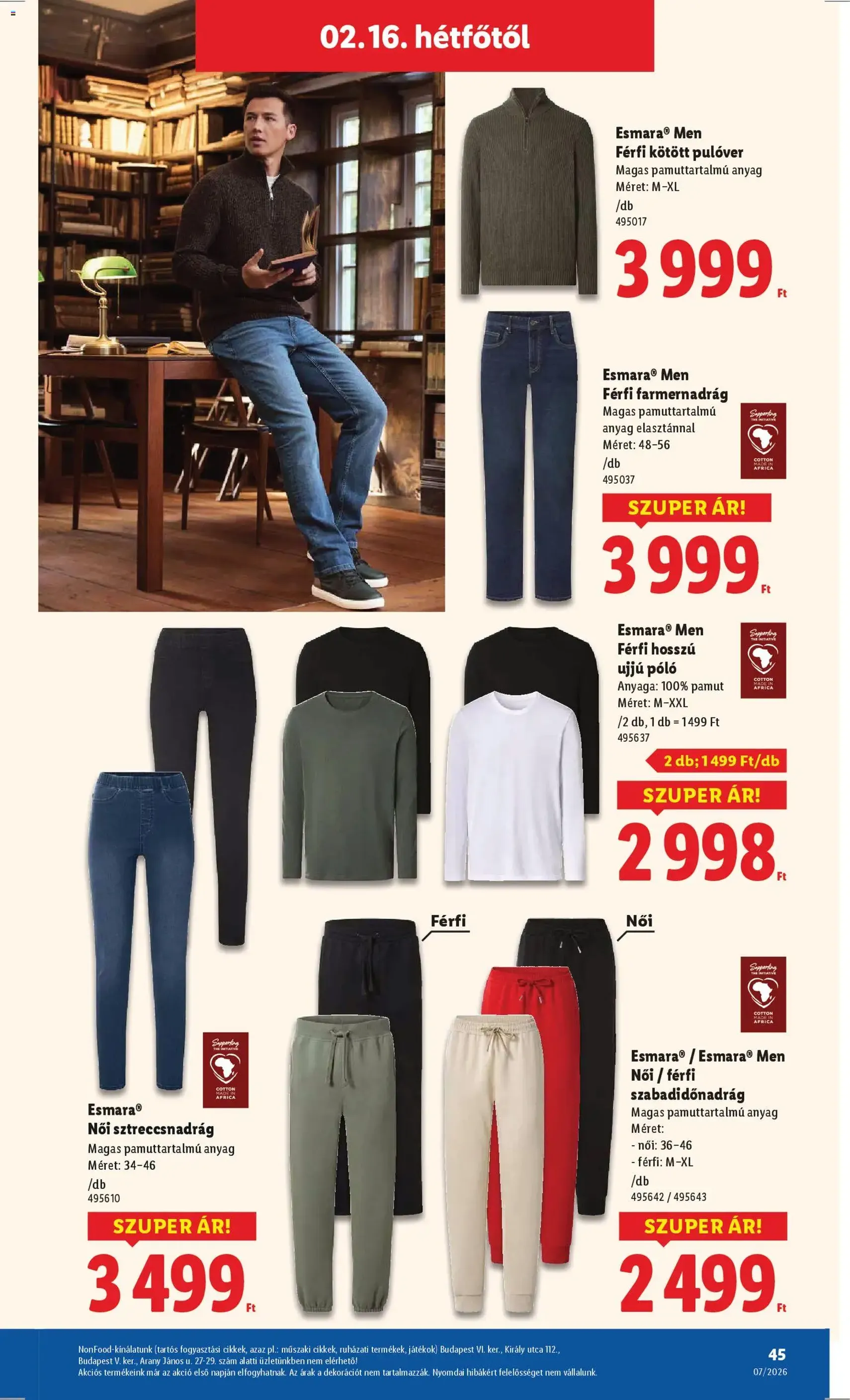 Lidl Akciós újság - 2026.02.12. érvényes szórólap 45 oldal 62 oldalból