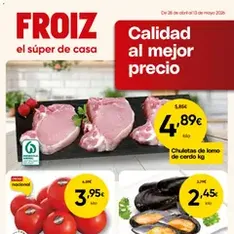 Vista previa del folleto Froiz folleto válido desde 28/04/2026
