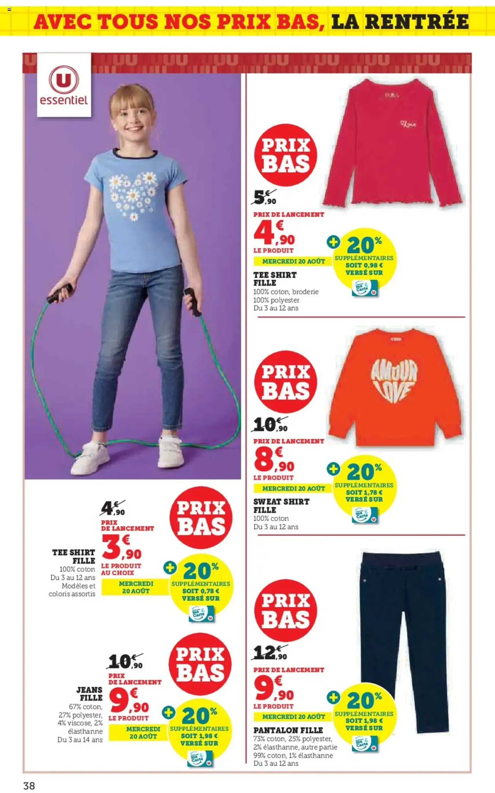 Hyper U catalogue - brochure valable à partir du 12/08/2025, page 38 sur 96 Hyper U catalogue - brochure valable à partir du 12/08/2025, page 38 sur 96
