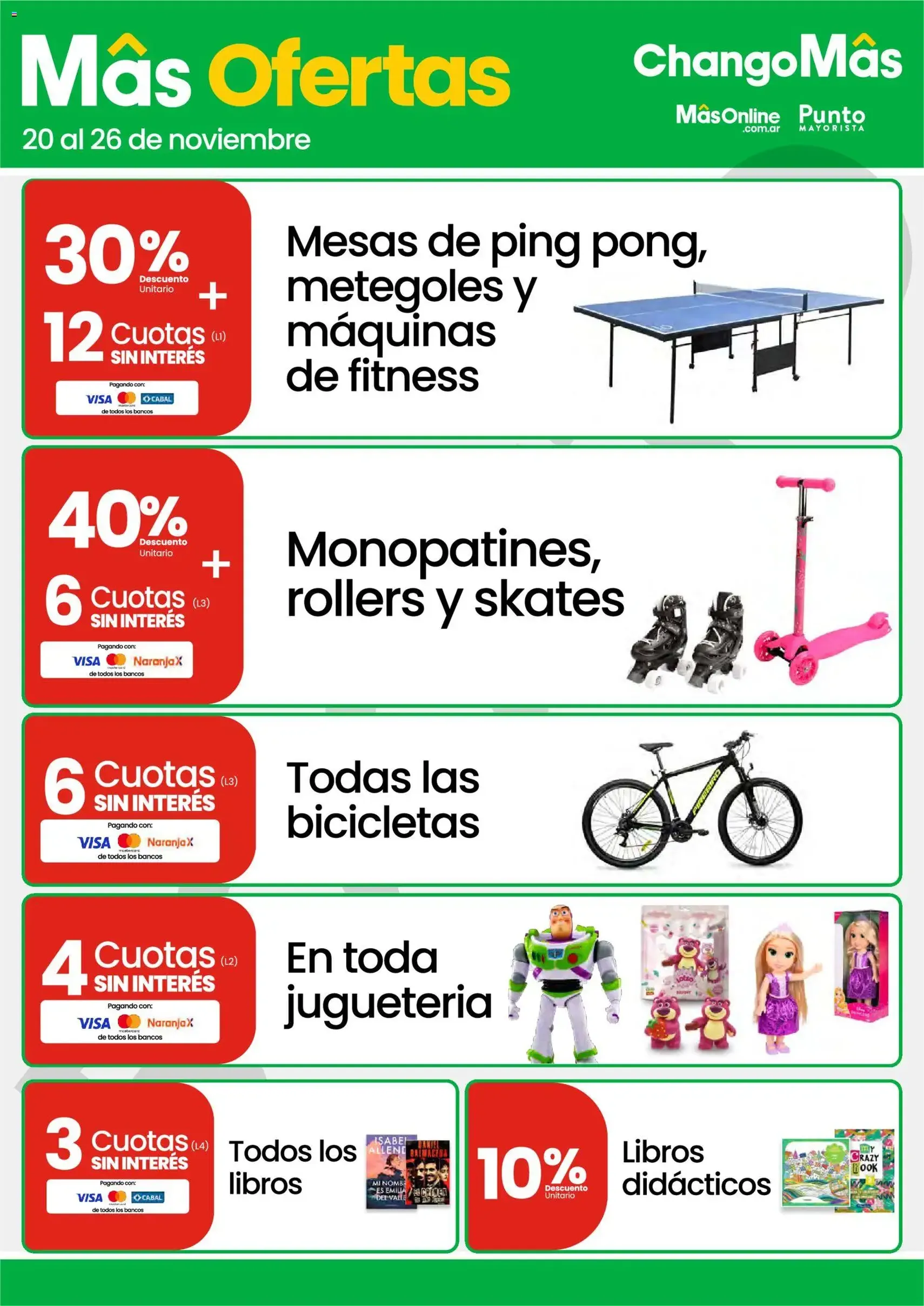 Changomas ofertas - folleto válido desde 20/11/2025 página 8 de 17