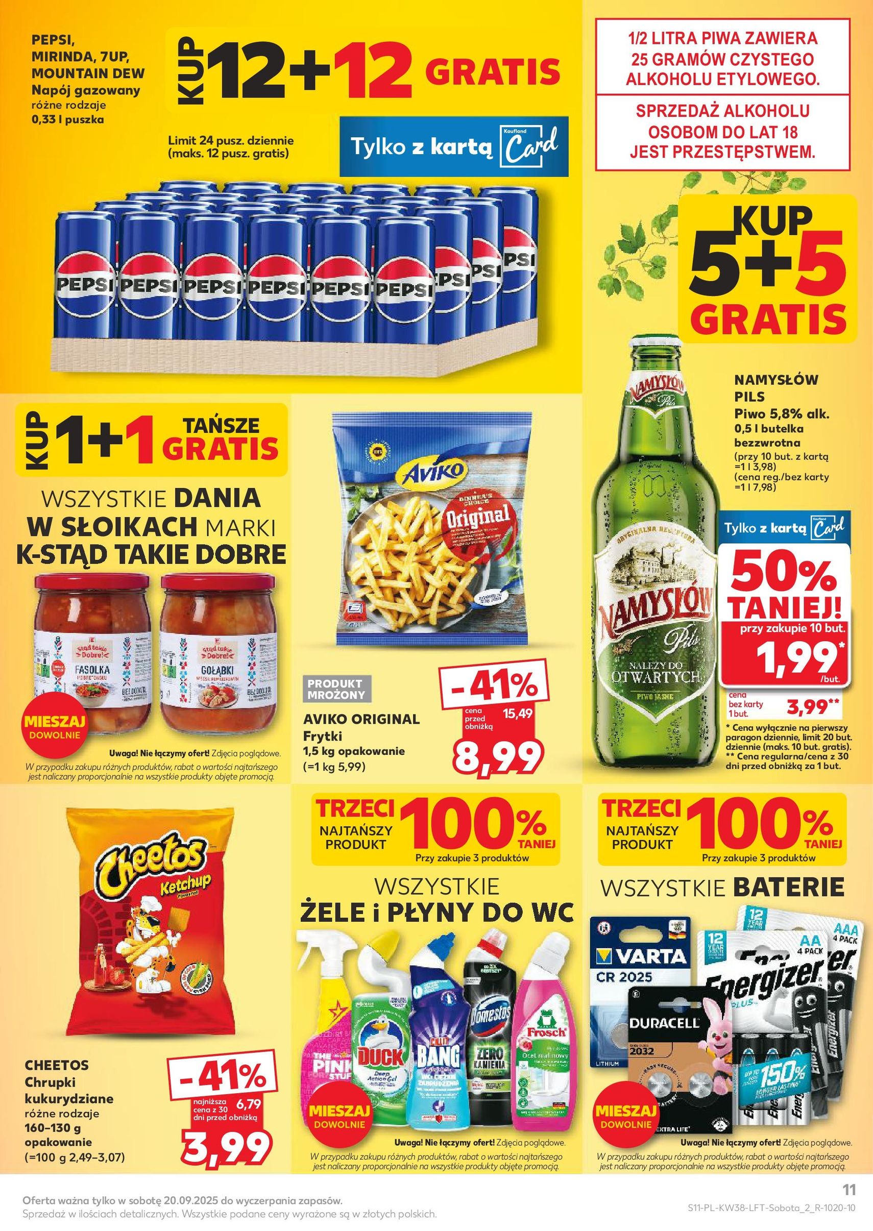 Kaufland gazetka - ważny gazetka od 18.09.2025 strona 11 z 51