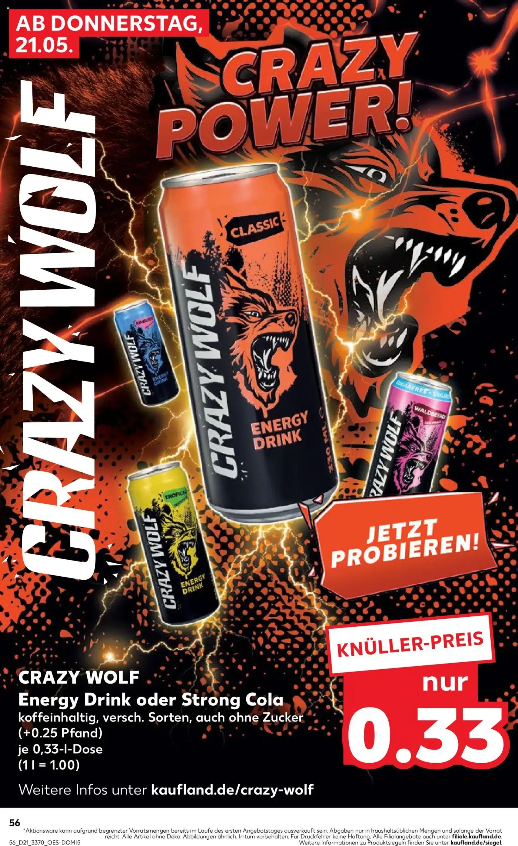 Kaufland Prospekt - Gültiger Prospekt ab 21.05.2026, Seite 56 von insgesamt 58