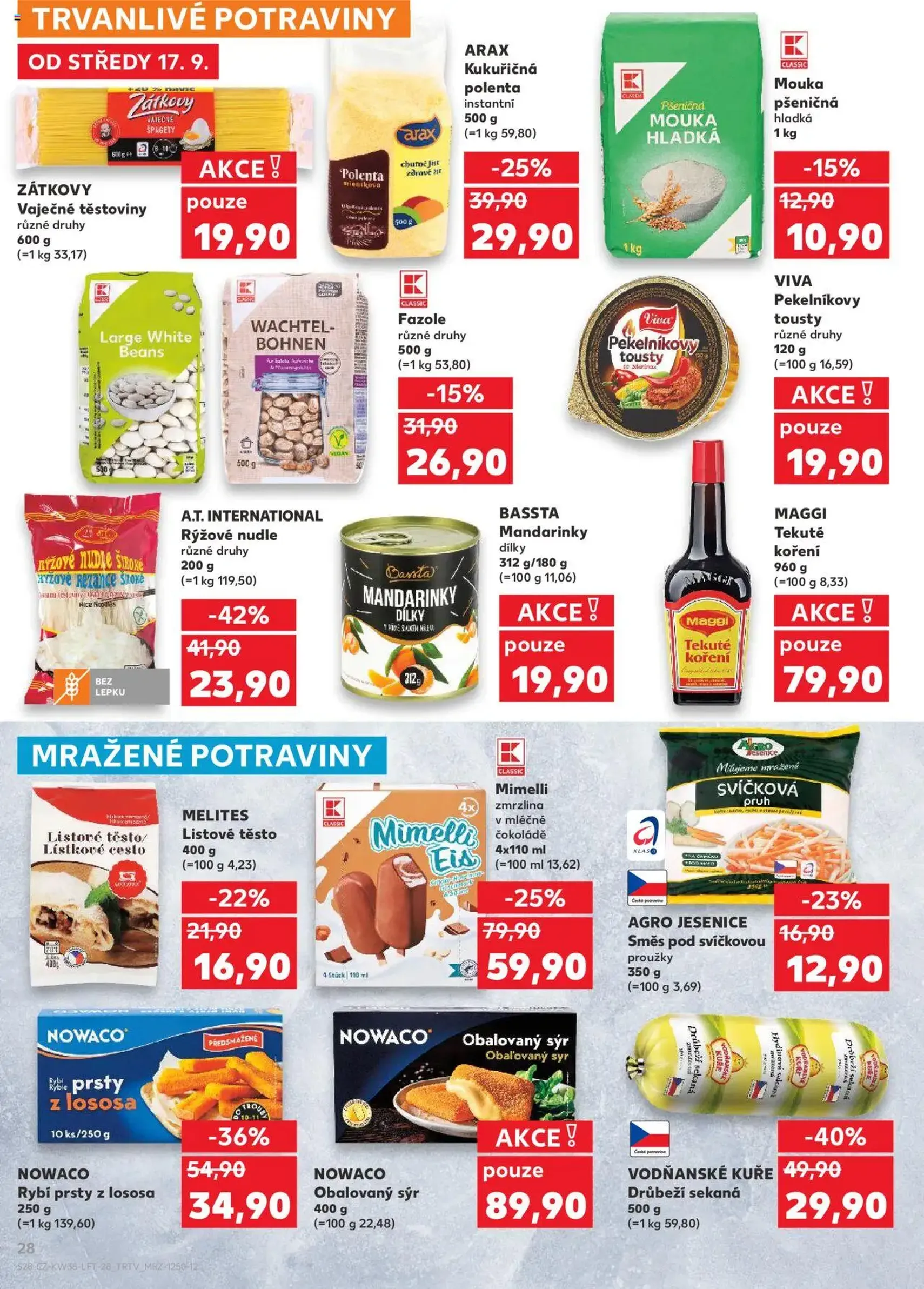 Kaufland leták - platný leták od 17.09.2025 strana 28 z 90