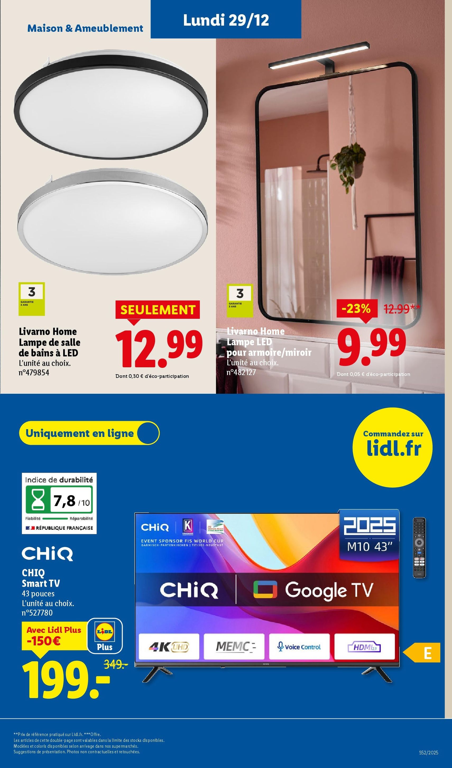 LIDL catalogue semaine 52 - brochure valable à partir du 27/12/2025, page 65 sur 84