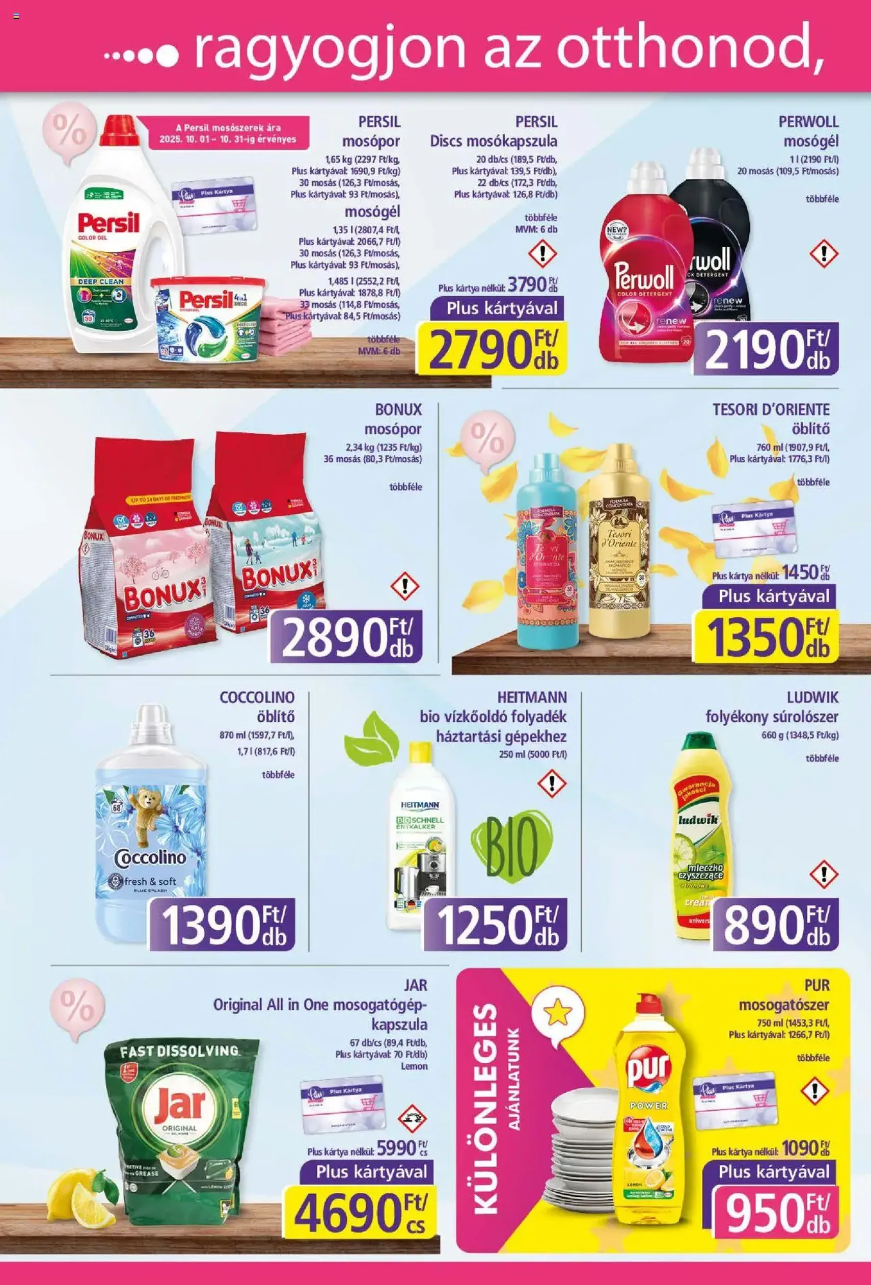 Plus Market Akciós újság - 2025.10.16. érvényes szórólap 2 oldal 12 oldalból Plus Market Akciós újság - 2025.10.16. érvényes szórólap 2 oldal 12 oldalból