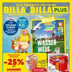 Billa Flugblatt - Prospekt Vorschau gültig ab 04.09.2025