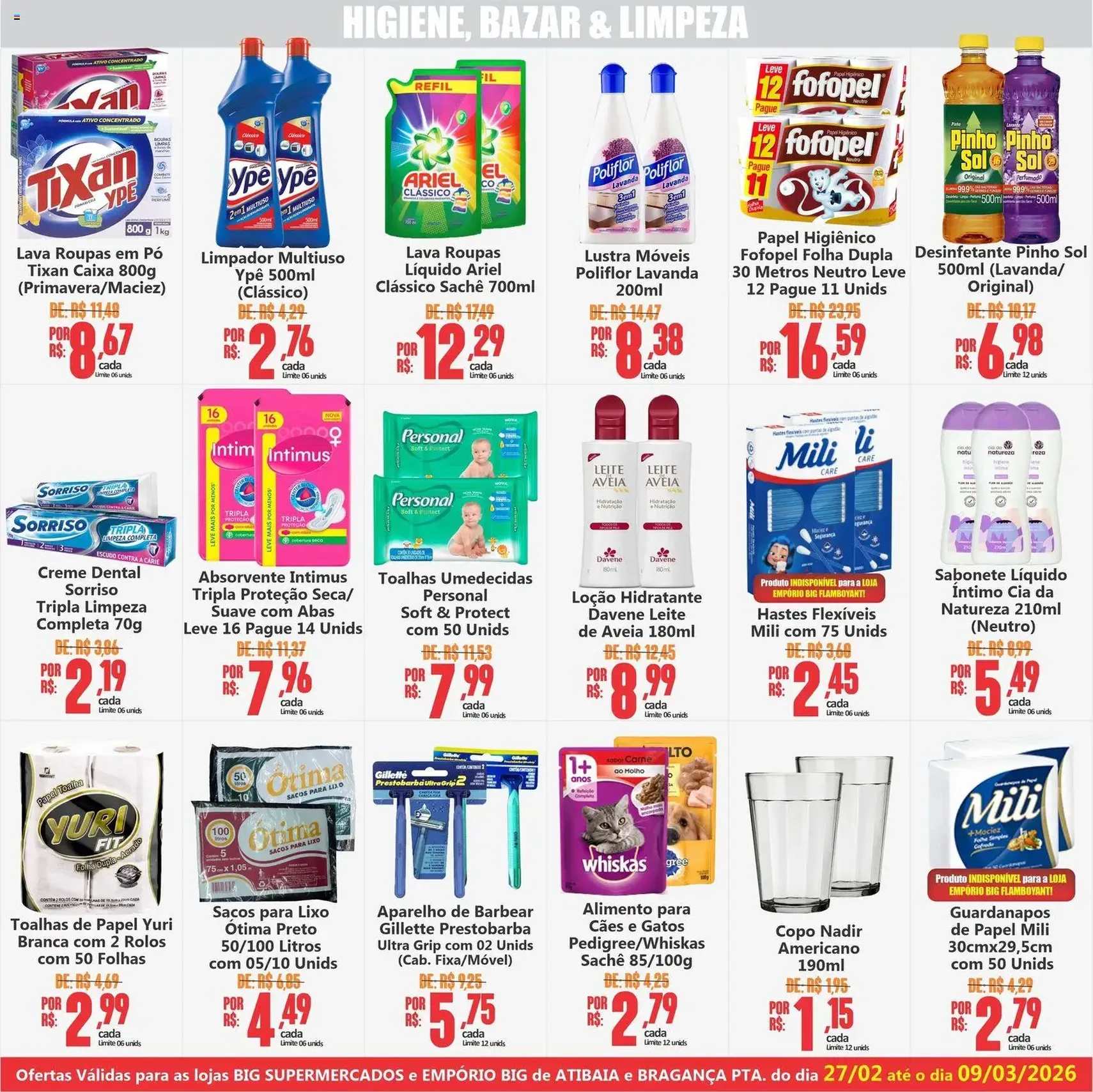 Big Supermercados - Ofertas da semana - folheto válido a partir de 27/02/2026 página 6 de 6