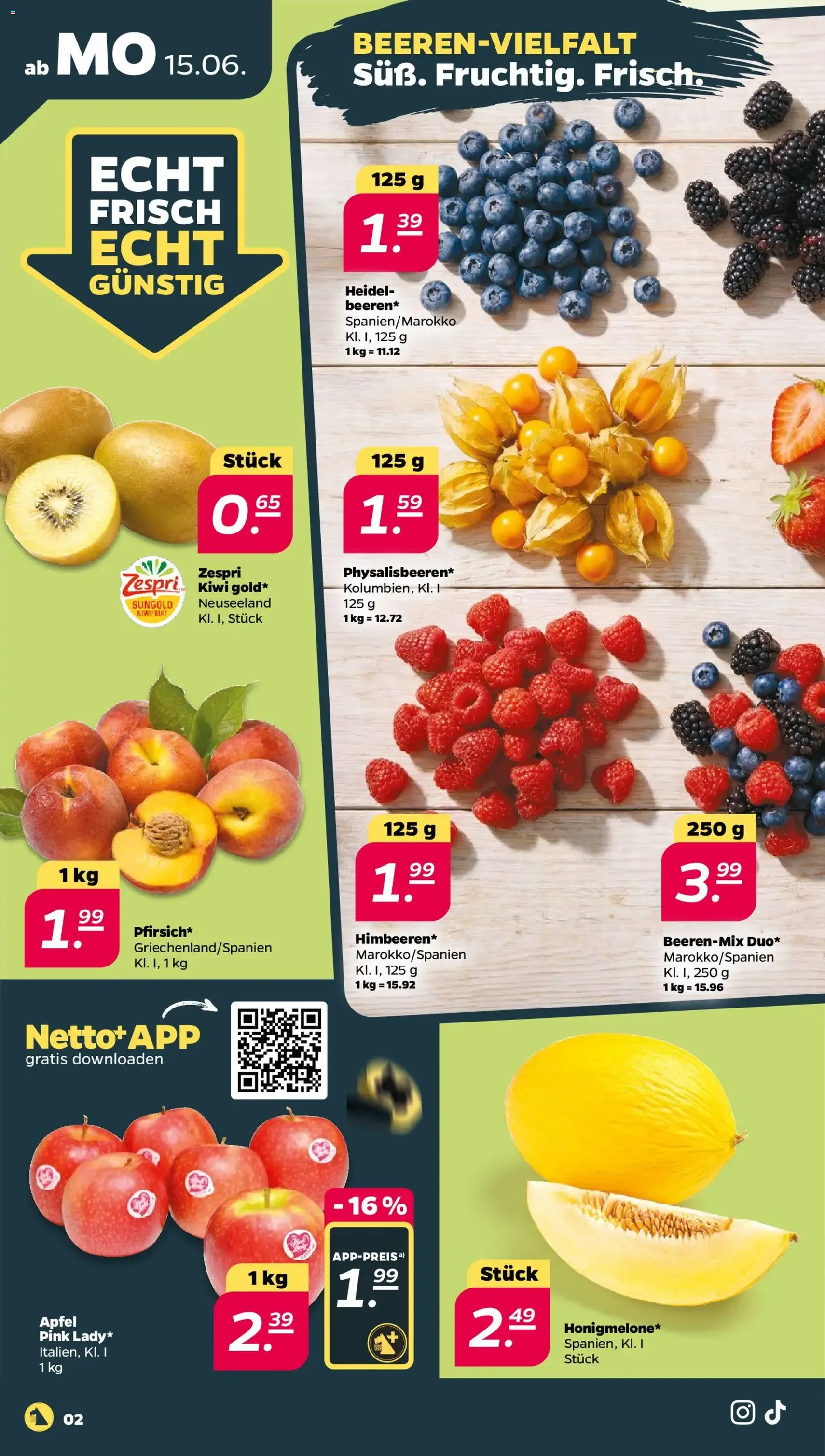 Netto Prospekt - Gültiger Prospekt ab 15.06.2026, Seite 2 von insgesamt 33