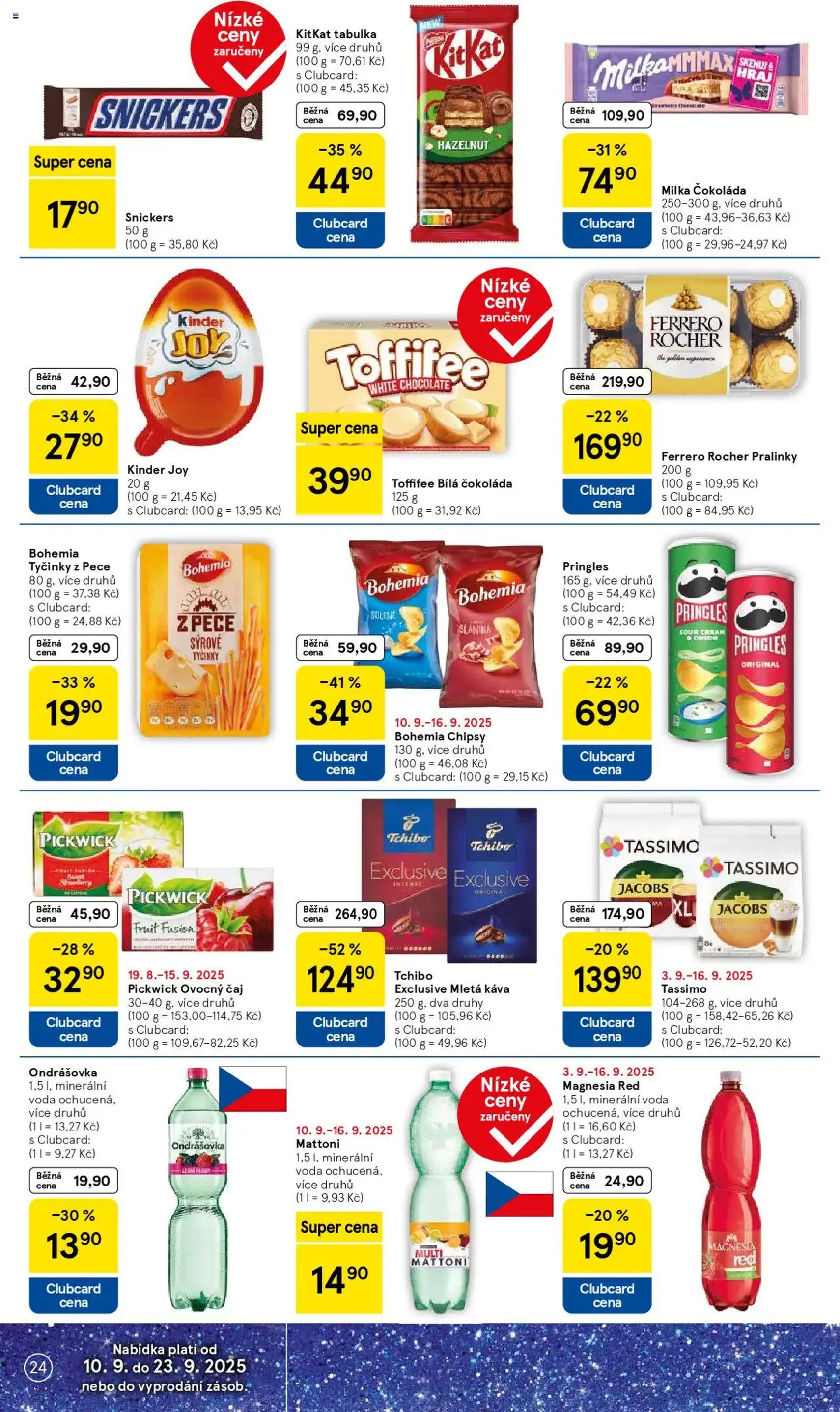 Tesco leták - Hypermarket - platný leták od 10.09.2025 strana 24 z 34 Tesco leták - Hypermarket - platný leták od 10.09.2025 strana 24 z 34