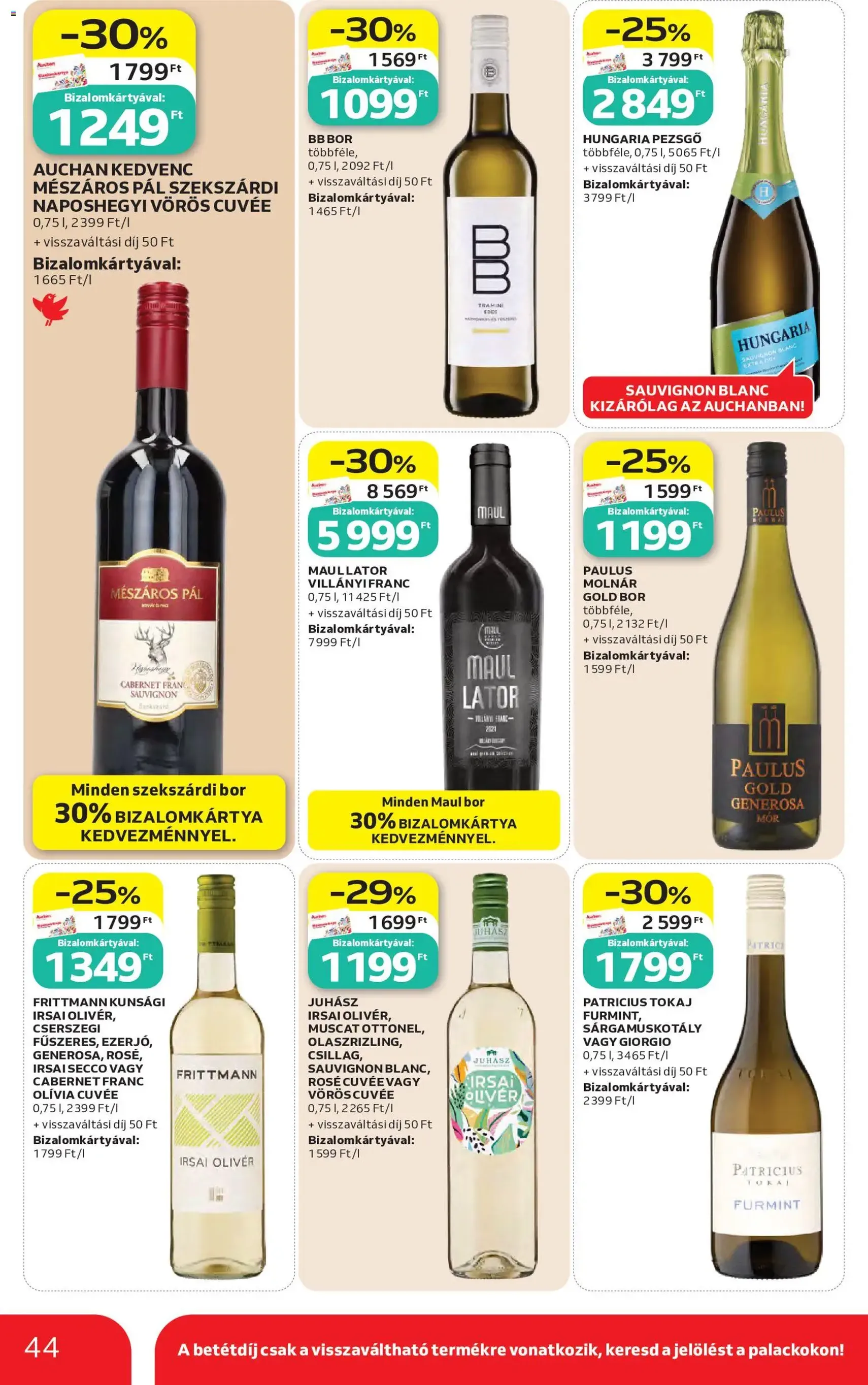 Auchan akciós újság - 2026.05.07. érvényes szórólap 44 oldal 60 oldalból