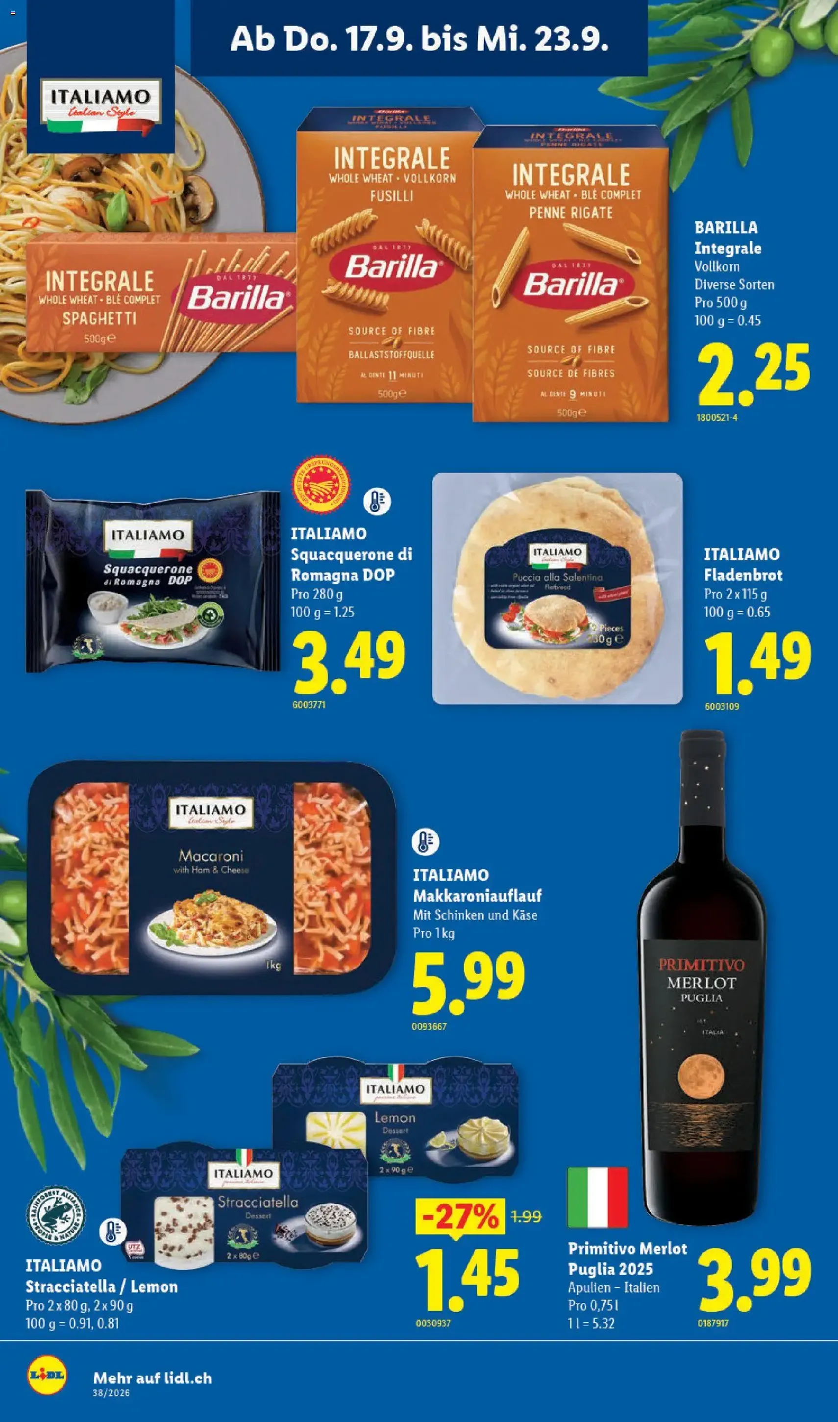 Lidl aktionen - Gültiger Prospekt ab 17.09.2026, Seite 14 von insgesamt 32