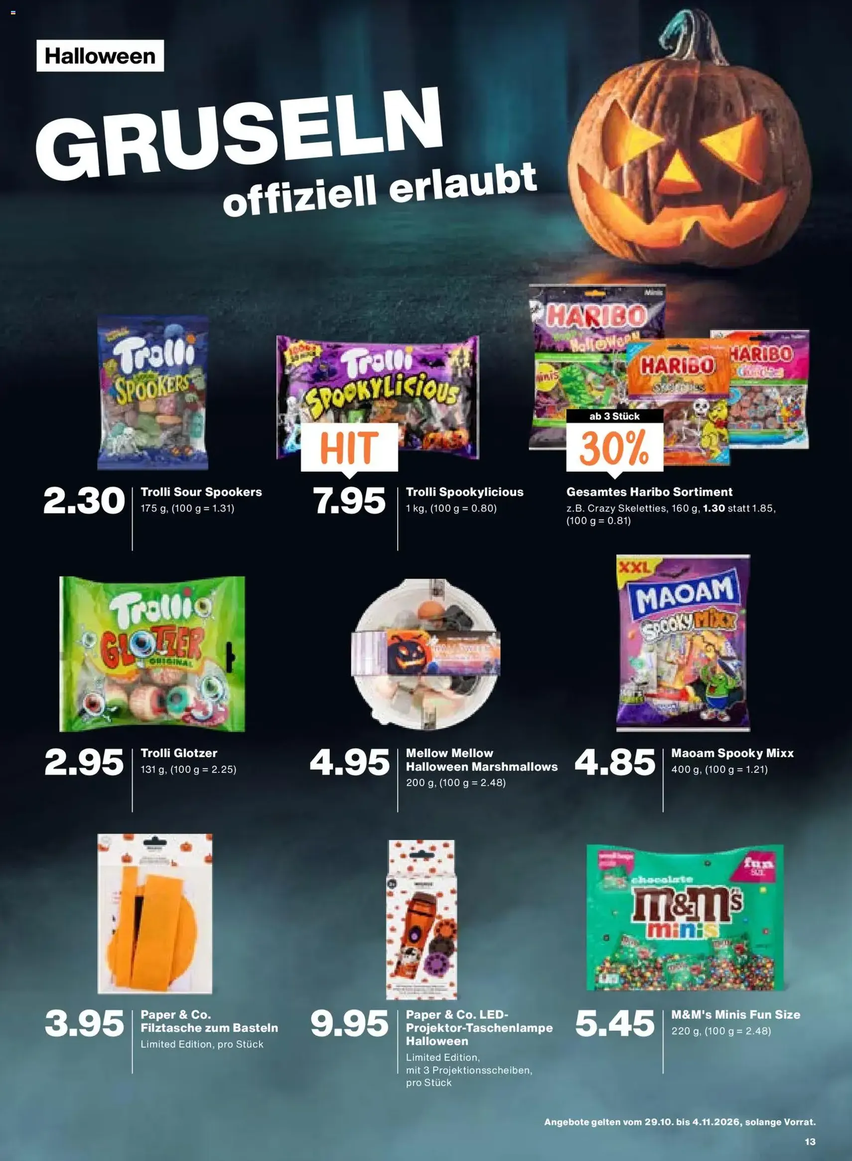 Migros aktionen - Gültiger Prospekt ab 29.10.2026, Seite 13 von insgesamt 24