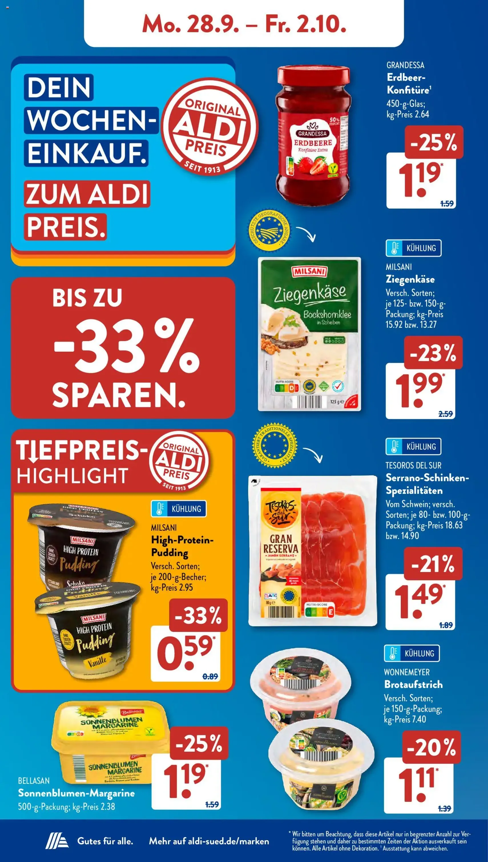 Aldi Süd Prospekt - Gültiger Prospekt ab 28.09.2026, Seite 5 von insgesamt 32