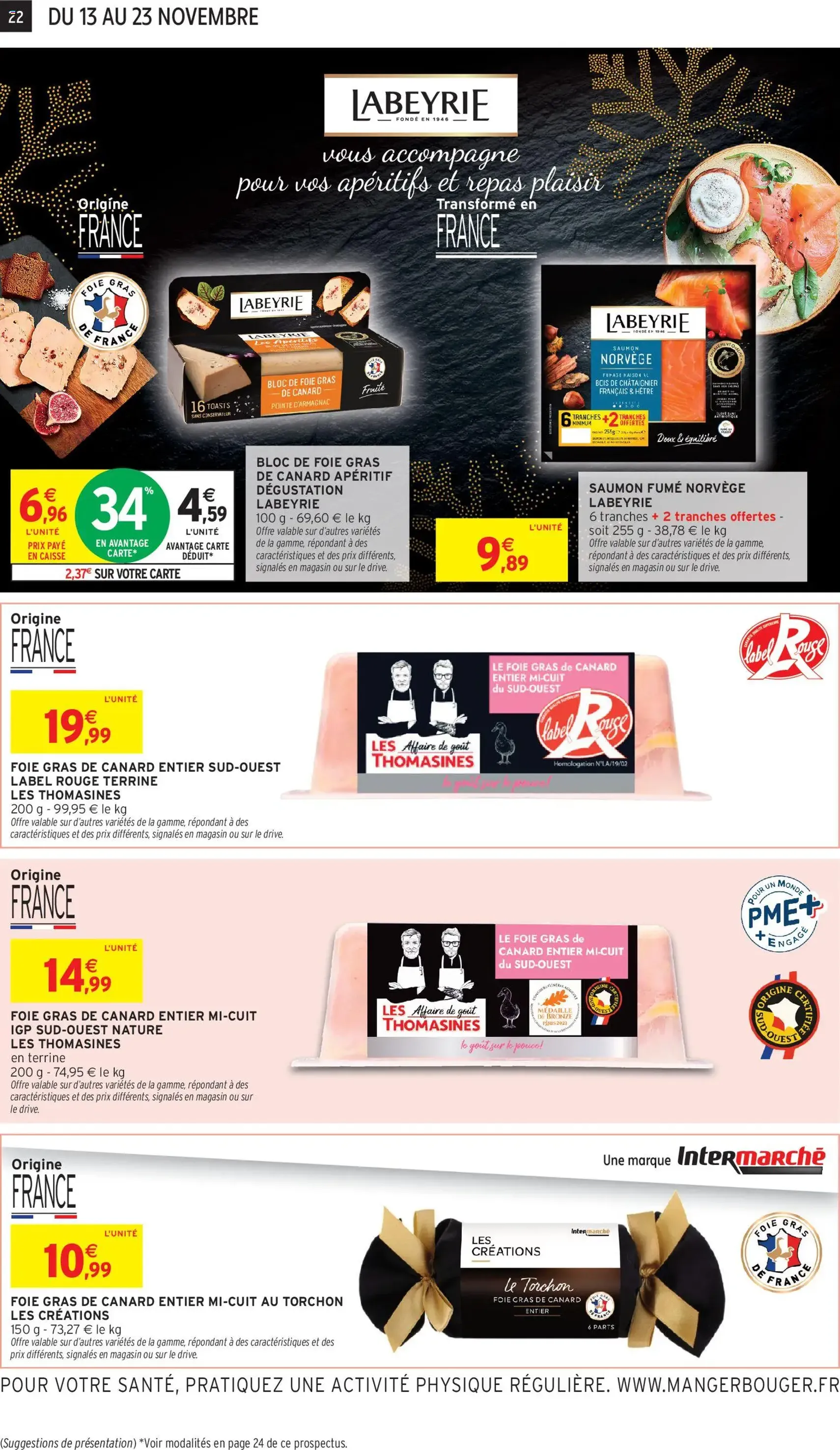 Intermarché catalogue semaine 46 - brochure valable à partir du 13/11/2025, page 22 sur 48