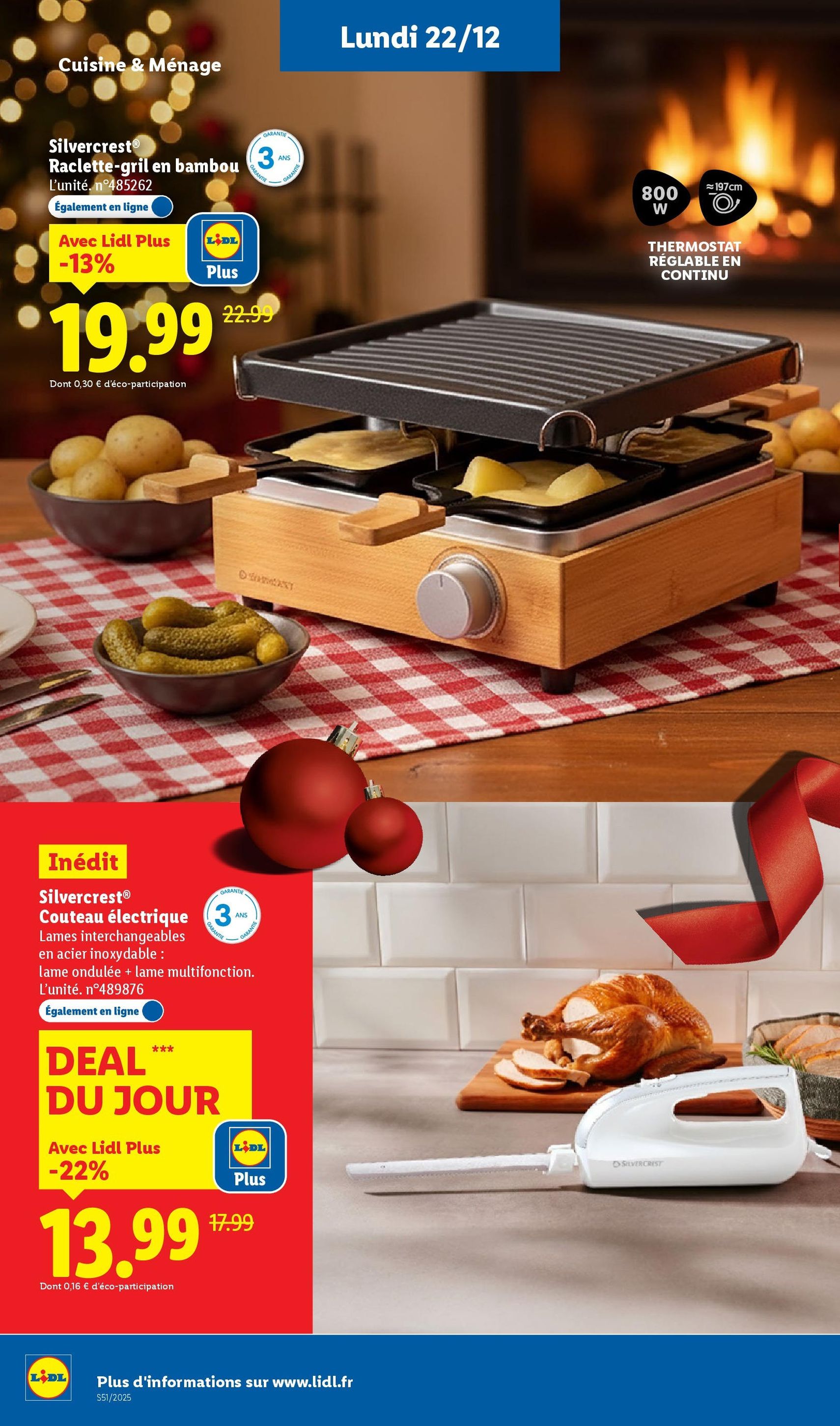 LIDL catalogue semaine 51 - brochure valable à partir du 18/12/2025, page 62 sur 87