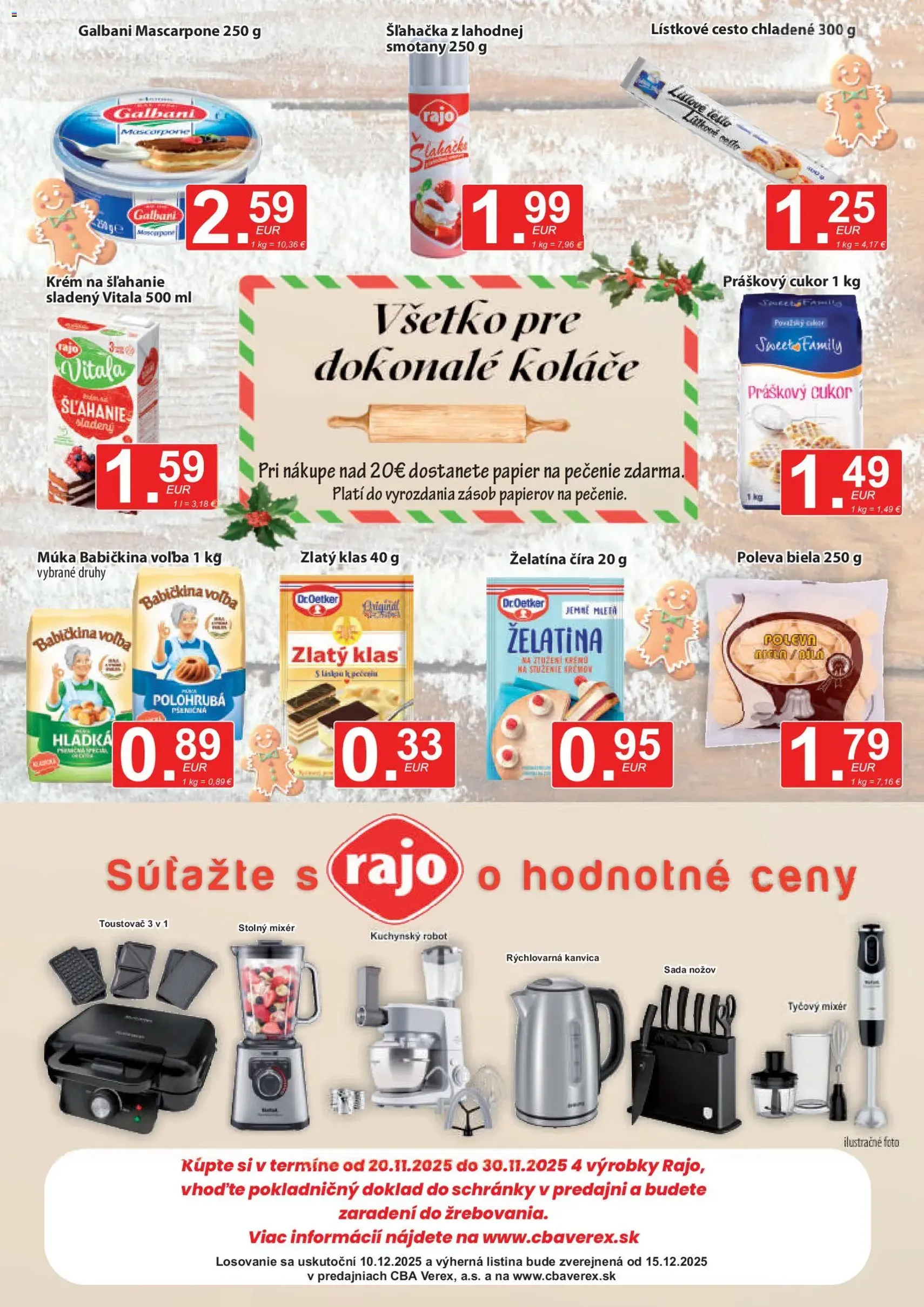 CBA Verex leták - platný leták od 20.11.2025 strana 3 z 12