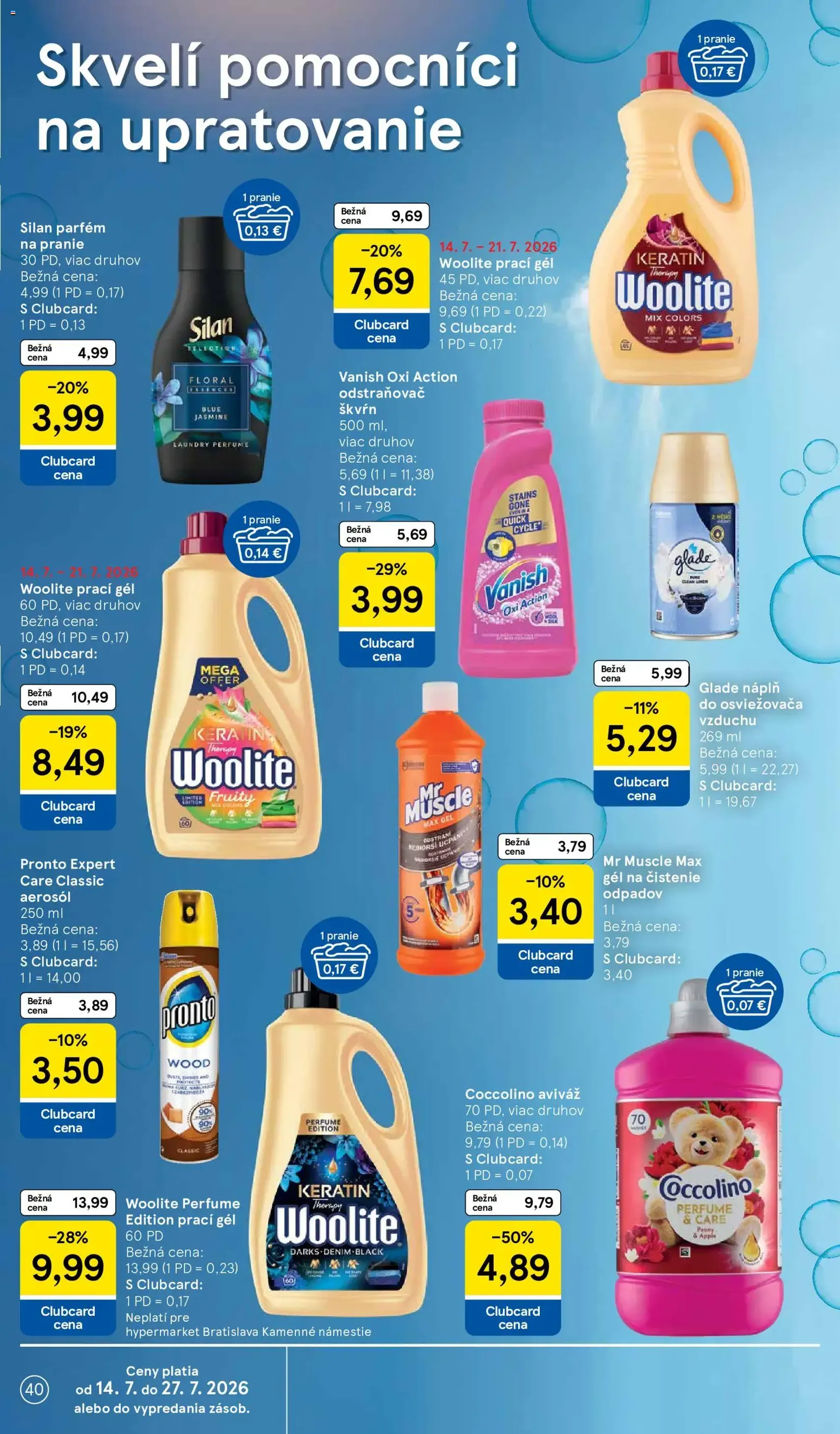 Tesco Hypermarket - leták - platný leták od 15.07.2026 strana 40 z 52