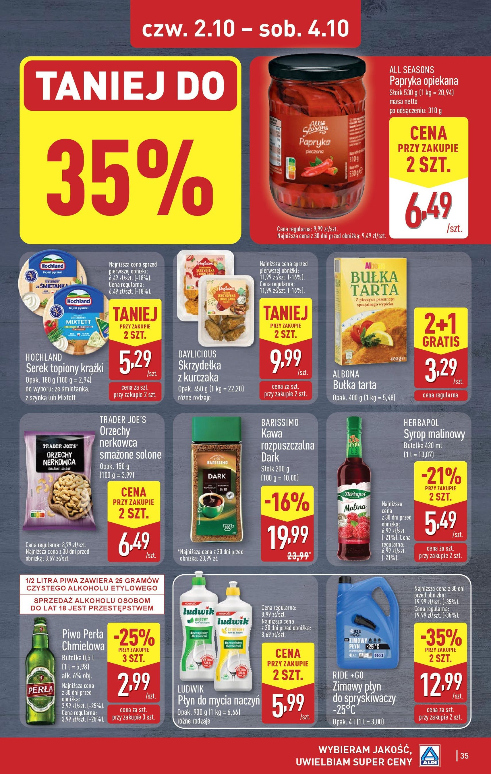 Aldi Gazetka - ważny gazetka od 29.09.2025 strona 35 z 41