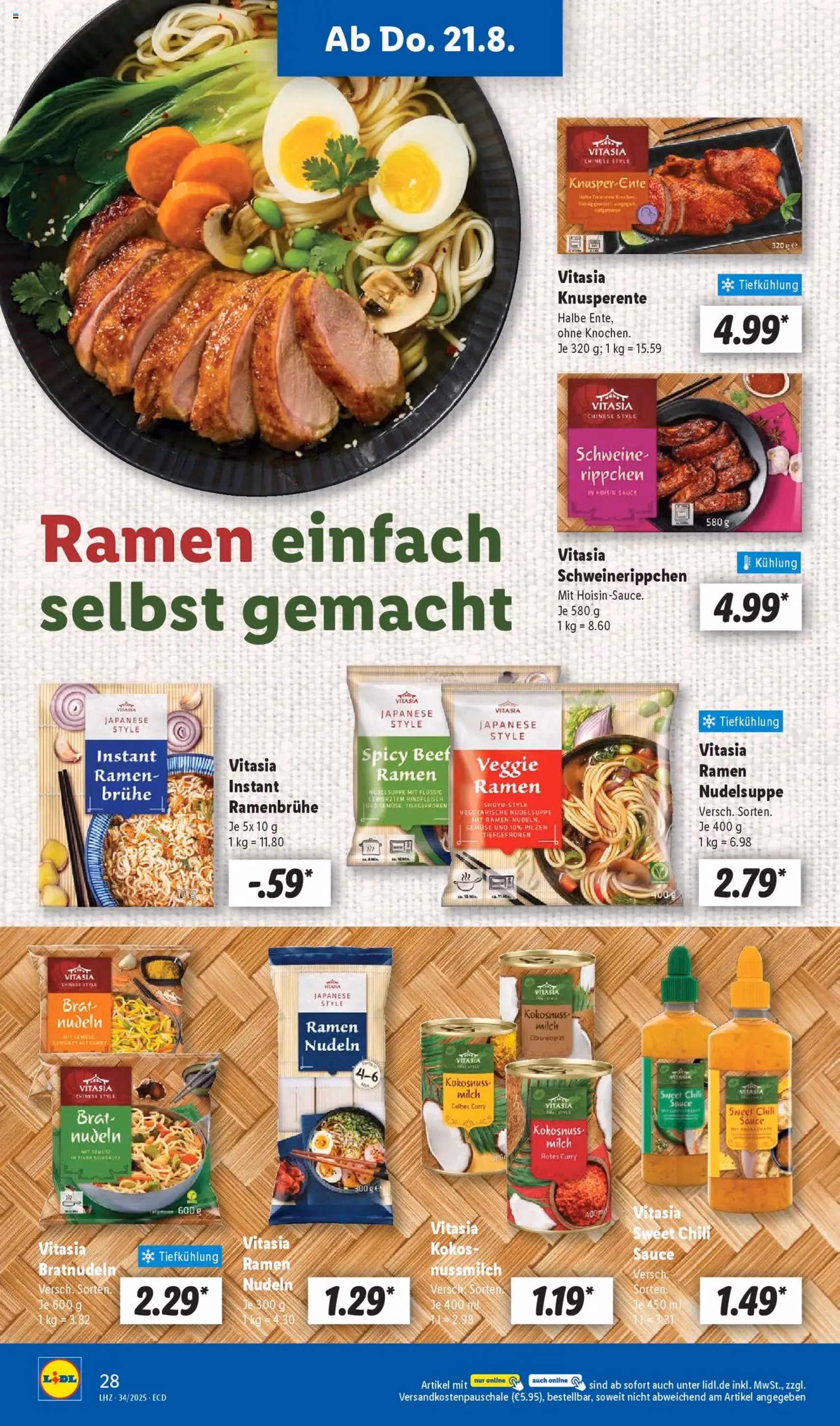 Lidl Prospekt - Gültiger Prospekt ab 18.08.2025, Seite 46 von insgesamt 69