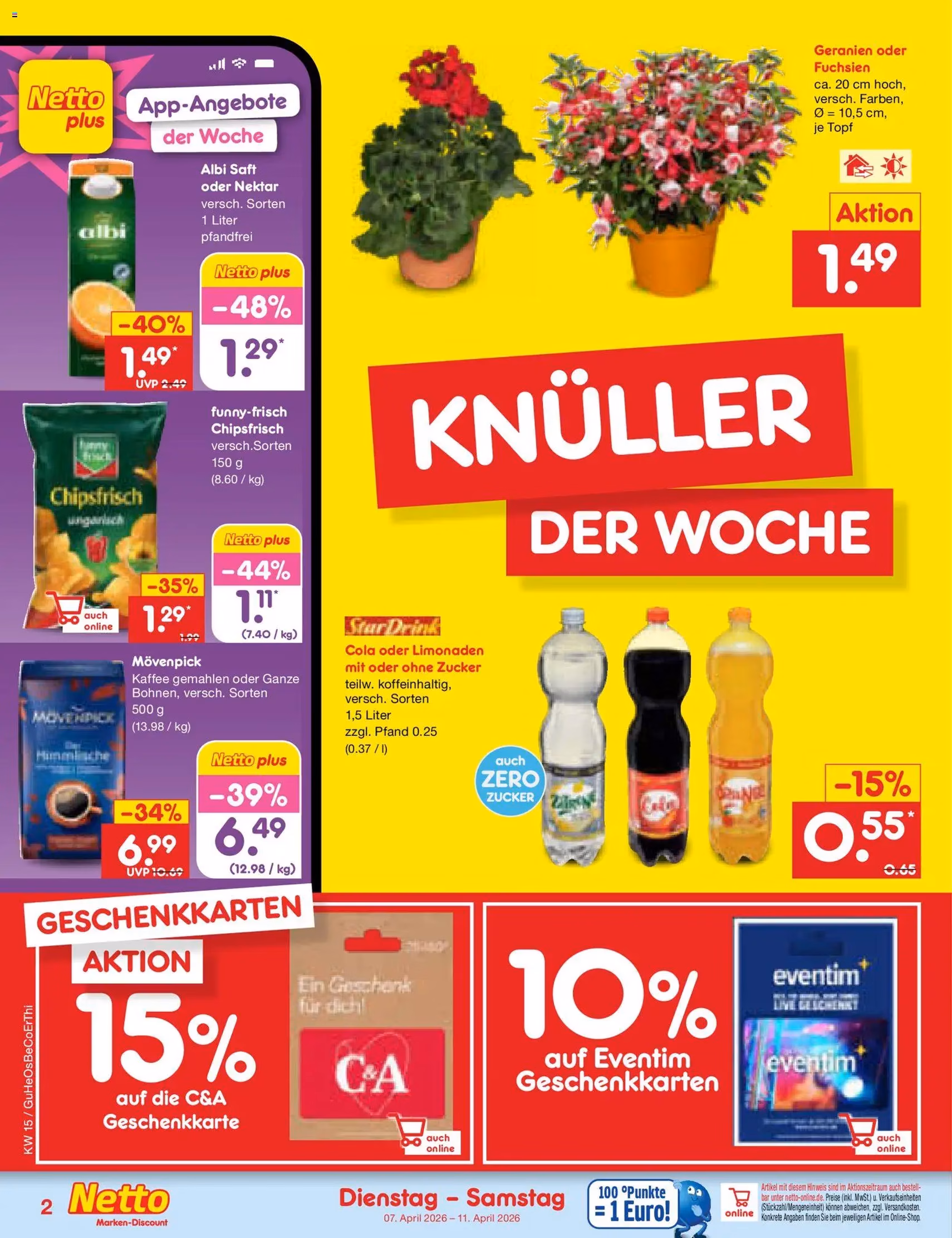 Netto Marken-Discount Prospekt - Gültiger Prospekt ab 07.04.2026, Seite 2 von insgesamt 59