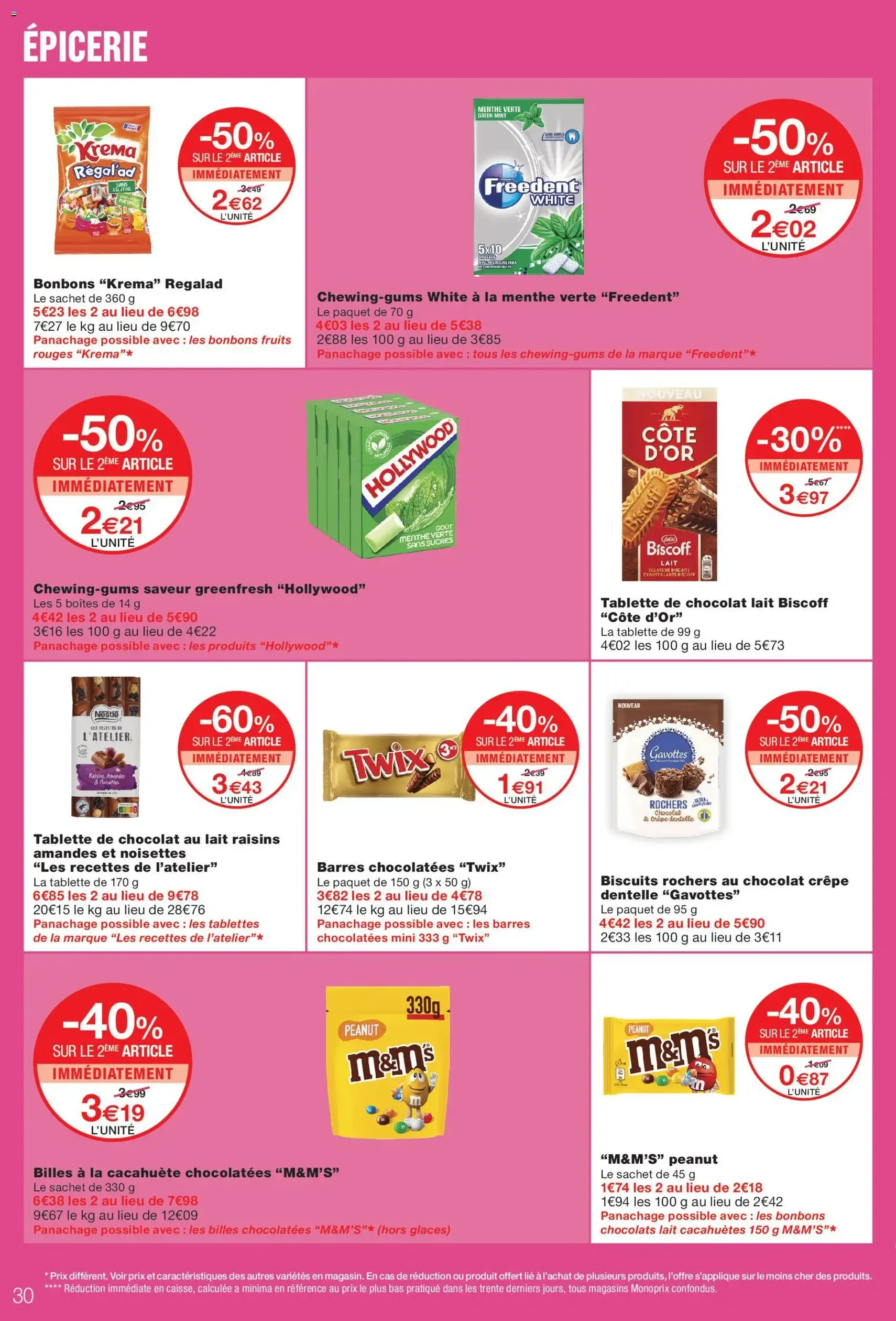 Monoprix catalogue - brochure valable à partir du 30/06/2026, page 30 sur 58