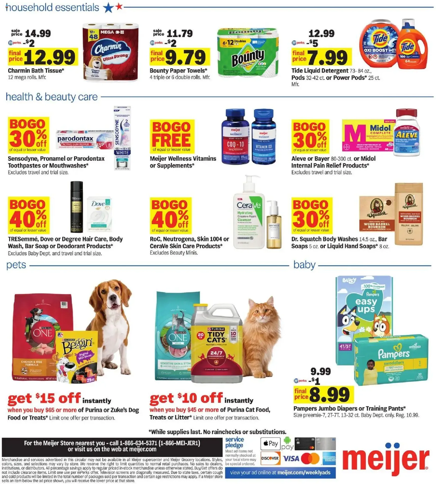 Meijer Weekly Ad - valid flyer from 07/15/2026, page 4 of 37