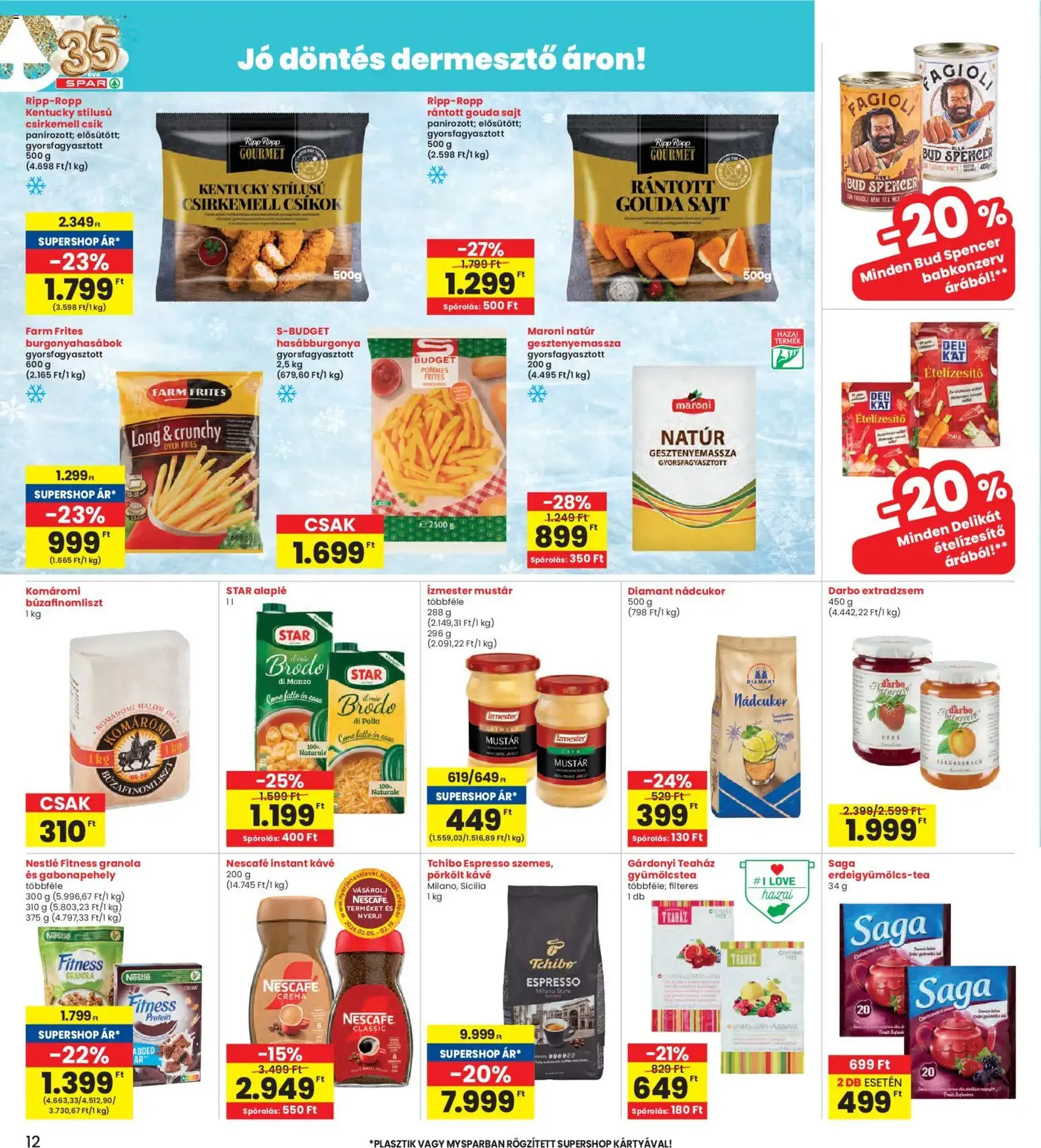 Interspar Akciós újság - 2026.02.12. érvényes szórólap 12 oldal 20 oldalból