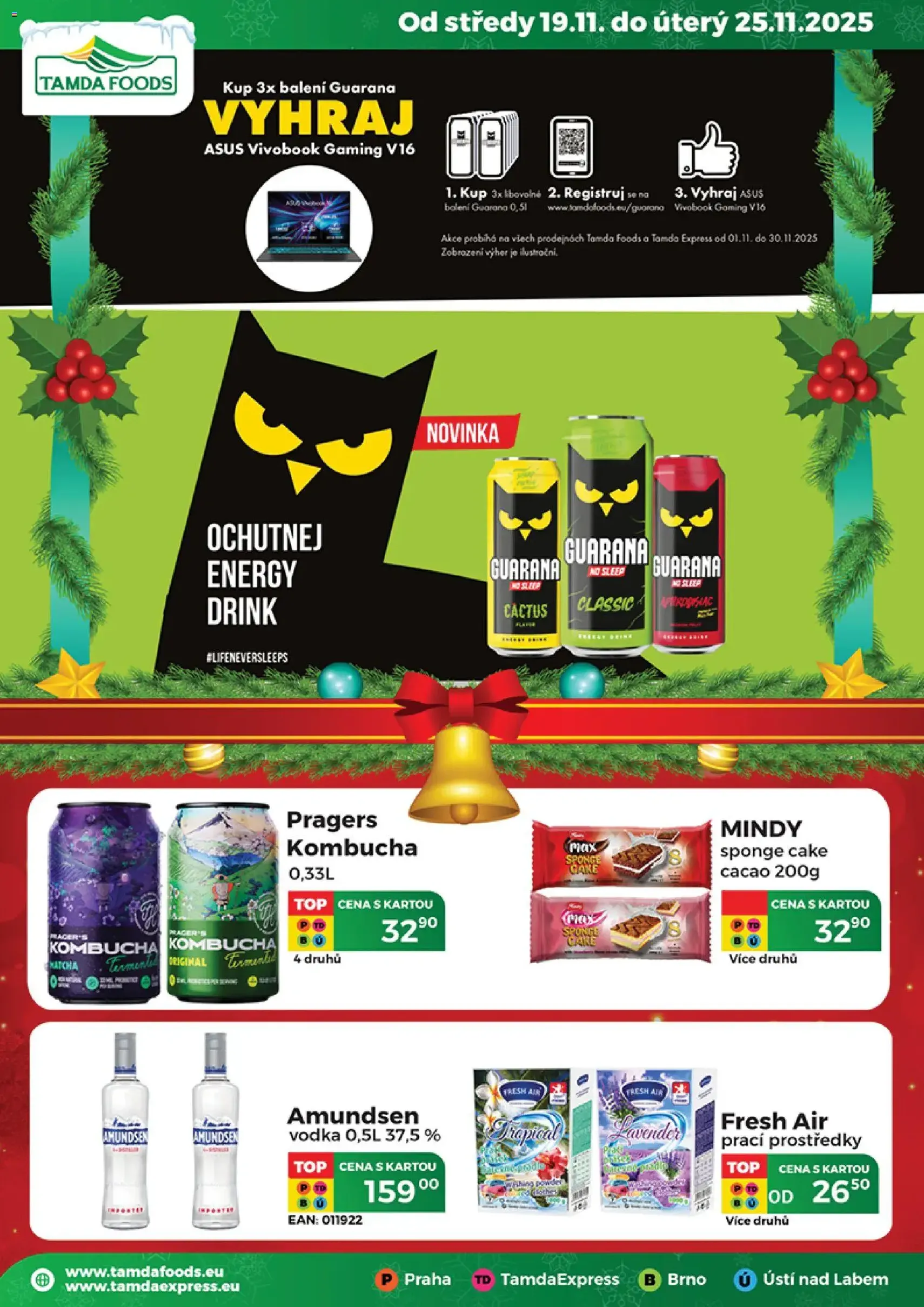 Tamda Foods leták - platný leták od 26.11.2025 strana 1 z 52