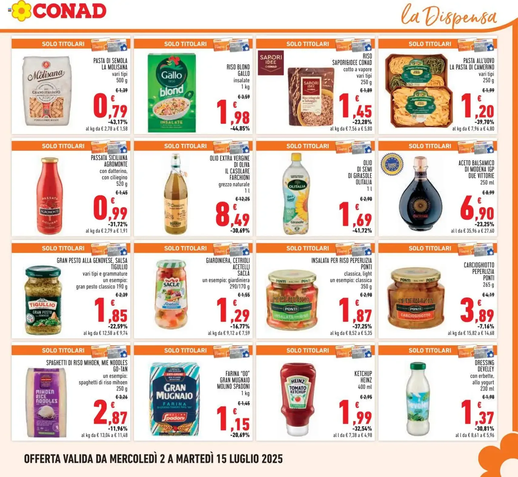 Volantino Conad - volantino valido dal 02/07/2025 pagina 19 di 28