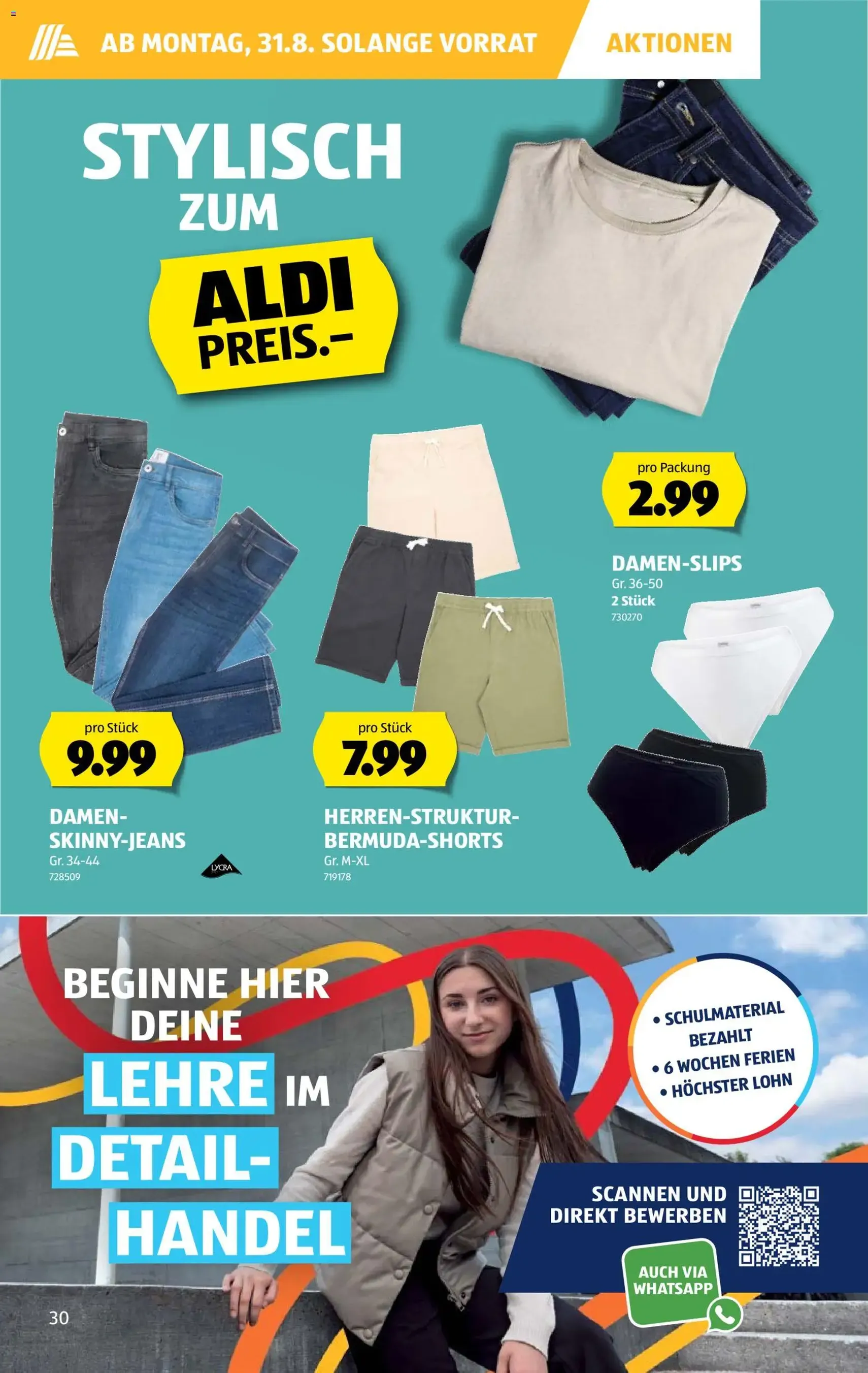 Aldi aktionen - Gültiger Prospekt ab 27.08.2026, Seite 30 von insgesamt 35