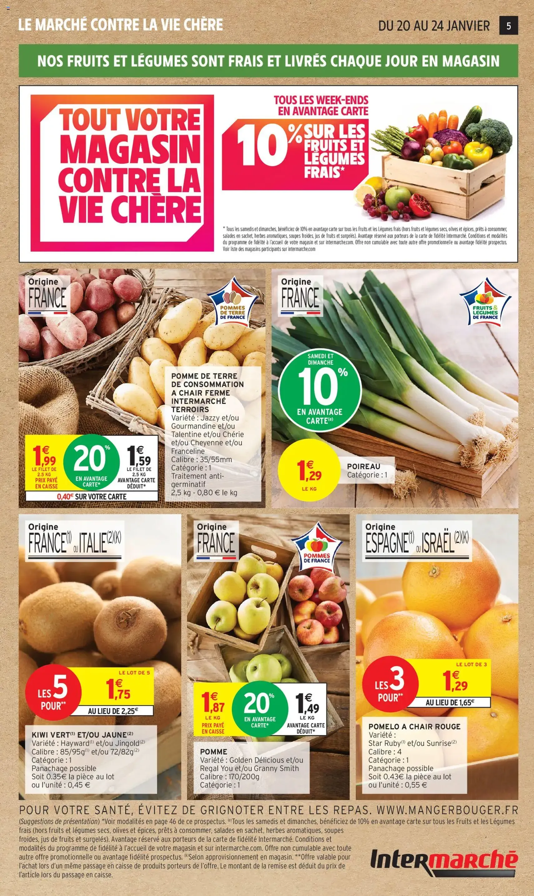 Intermarché catalogue semaine 4 - brochure valable à partir du 20/01/2026, page 5 sur 52