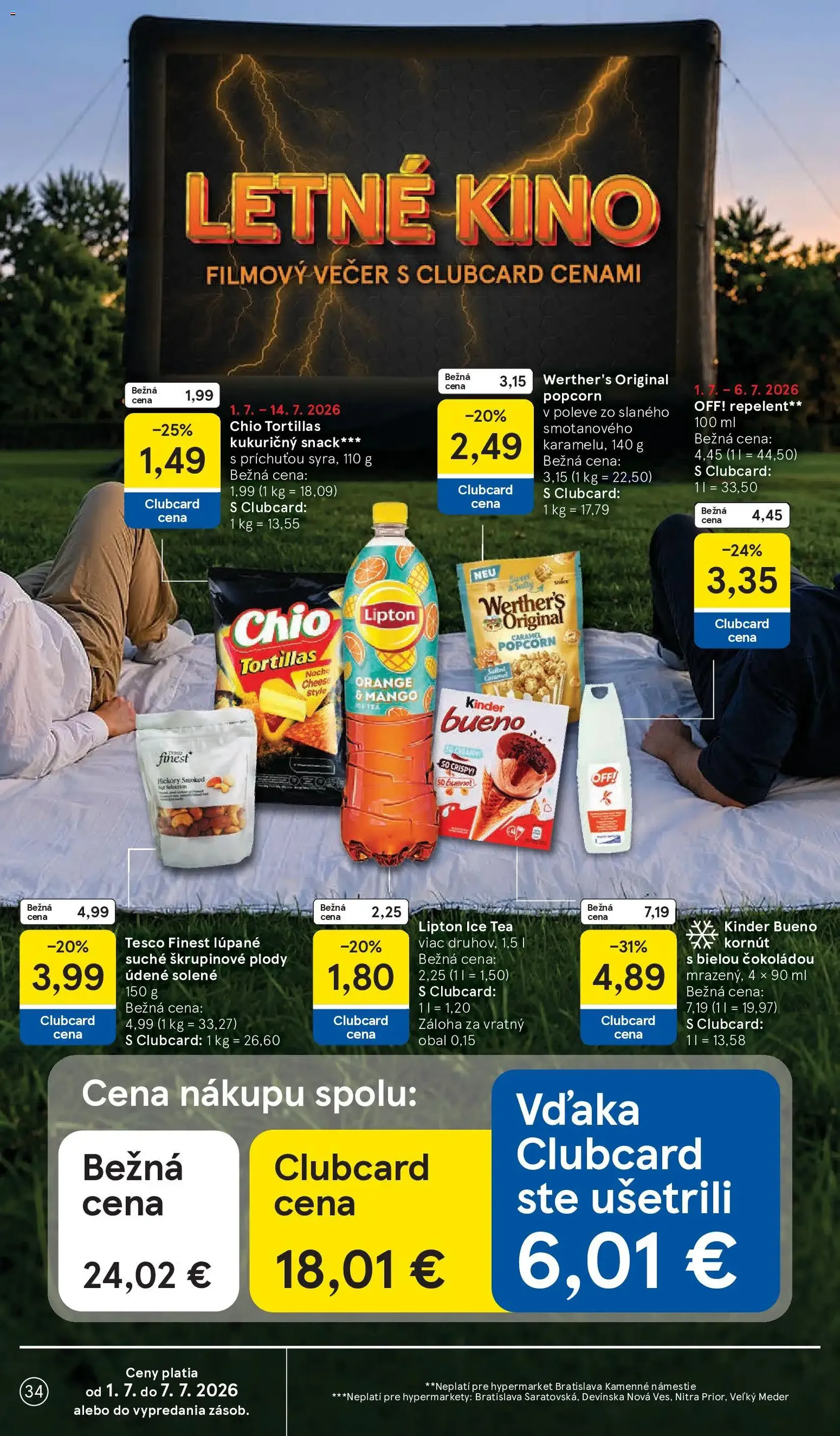 Tesco Hypermarket - leták - platný leták od 01.07.2026 strana 34 z 48