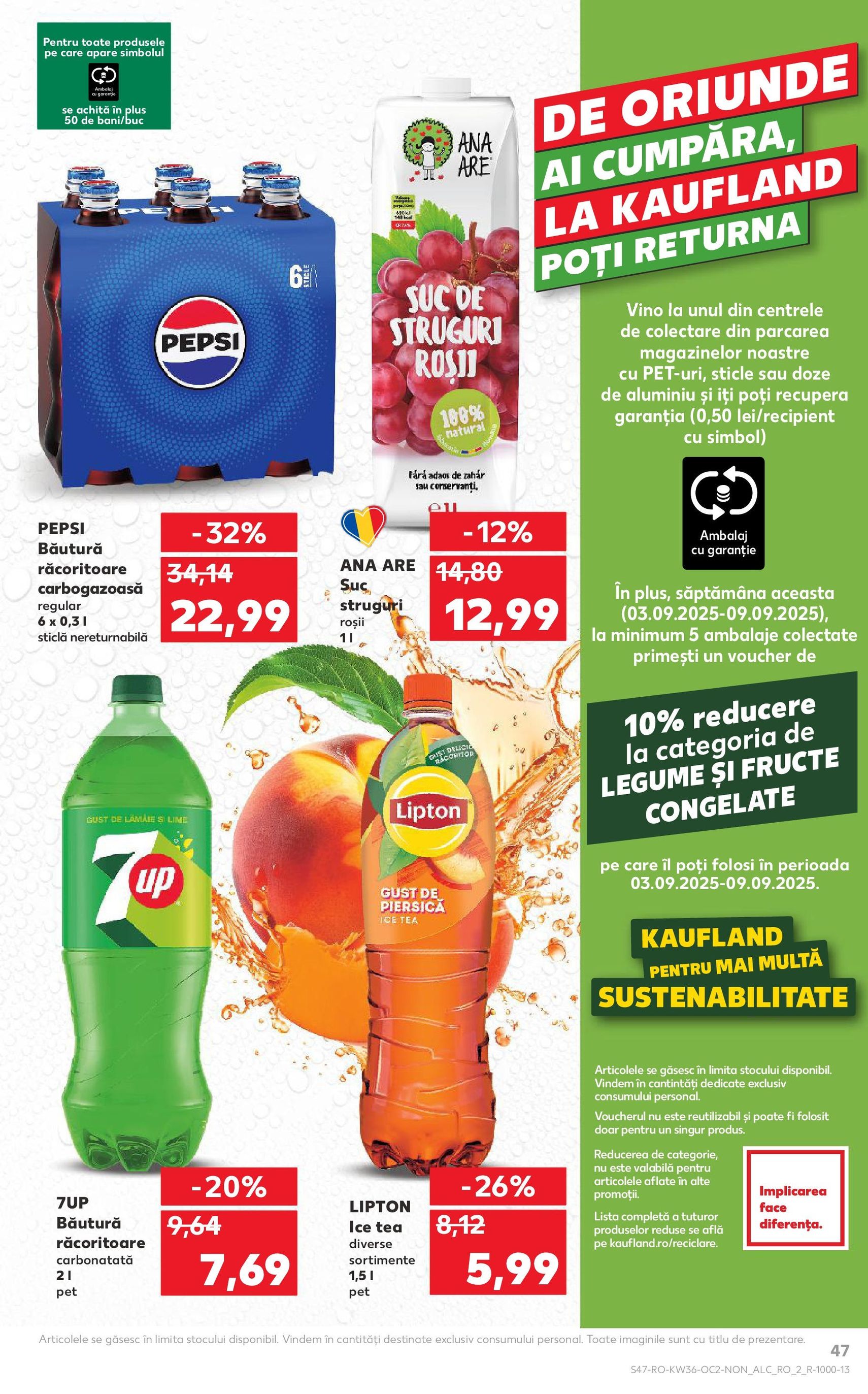 Catalog Kaufland - Bucureşti - cataloage valabile începând cu 03.09.2025 pagina 47 din 66 Catalog Kaufland - Bucureşti - cataloage valabile începând cu 03.09.2025 pagina 47 din 66