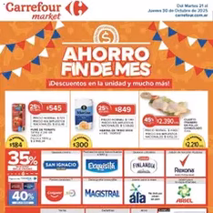 Vista previa del folleto Carrefour Market catálogo válido desde 21/10/2025