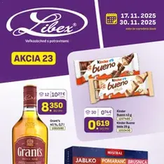 Libex leták - náhľad letáku platný od 17.11.2025