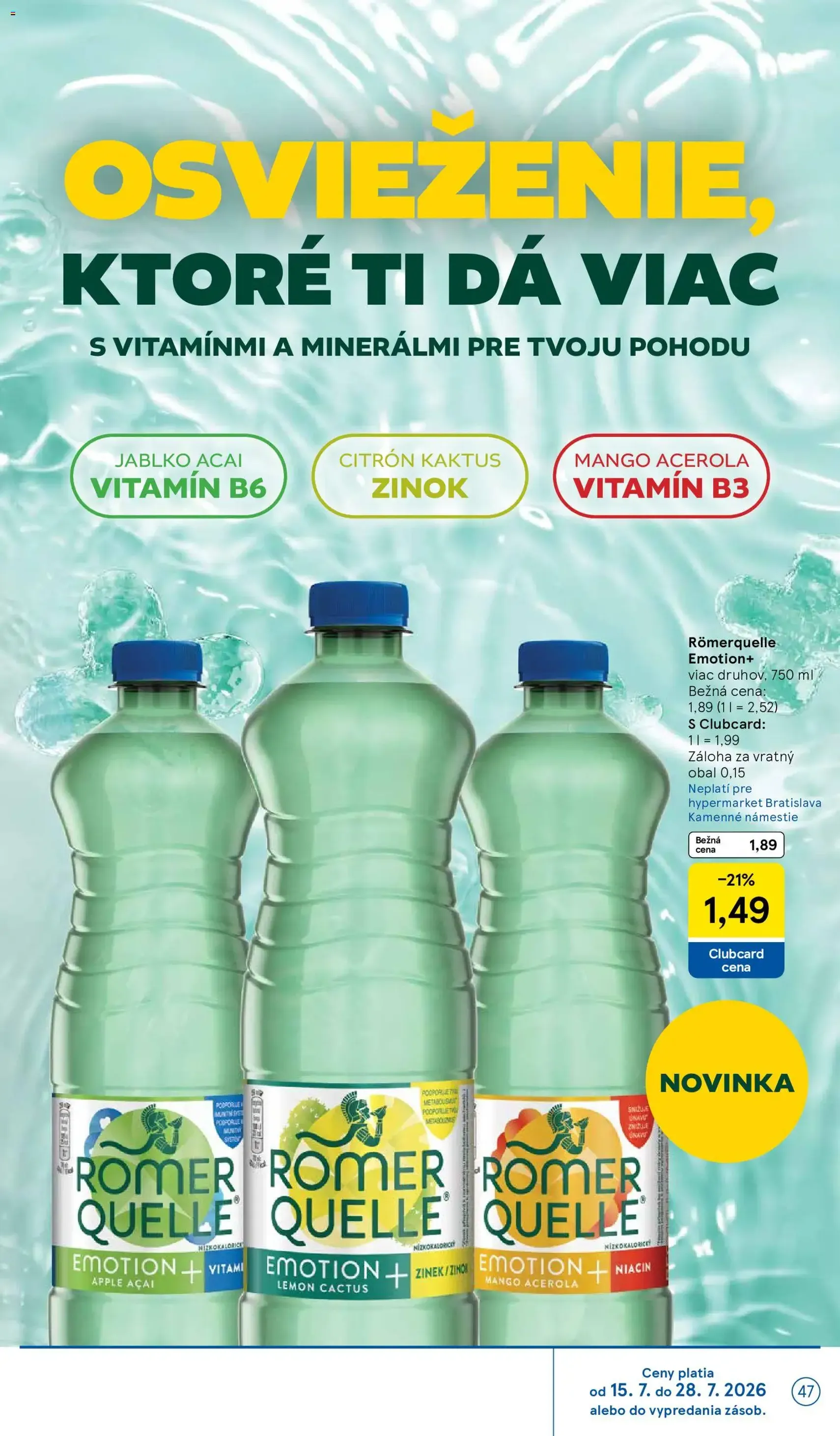 Tesco Hypermarket - leták - platný leták od 22.07.2026 strana 47 z 50