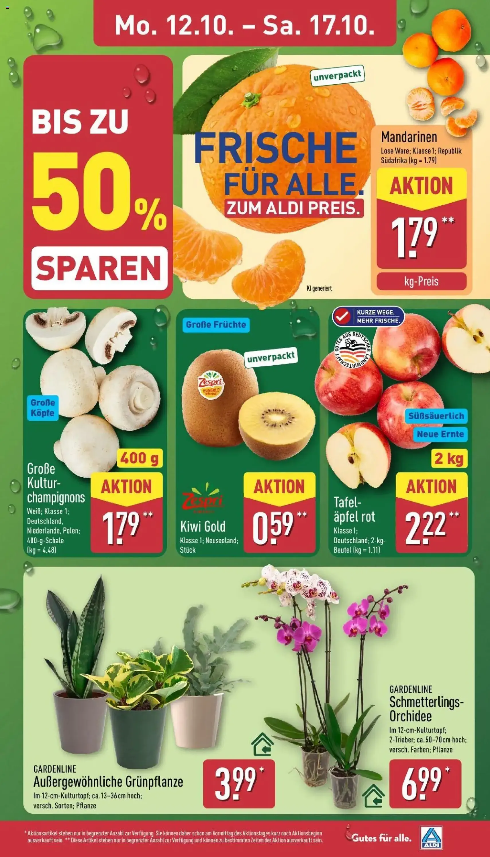 Aldi Prospekt - Gültiger Prospekt ab 12.10.2026, Seite 3 von insgesamt 49