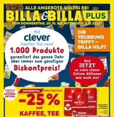 Billa Flugblatt - Prospekt Vorschau gültig ab 30.10.2025 Billa Flugblatt - Prospekt Vorschau gültig ab 30.10.2025
