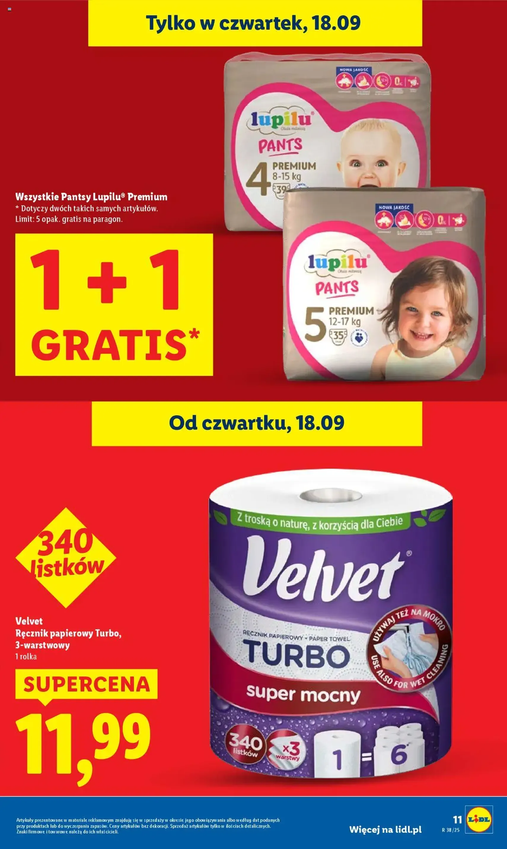 Lidl Gazetka - ważny gazetka od 18.09.2025 strona 11 z 59