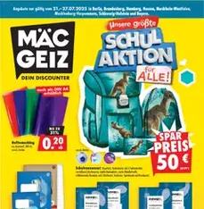 Mäc Geiz Prospekt - Prospekt Vorschau gültig ab 21.07.2025