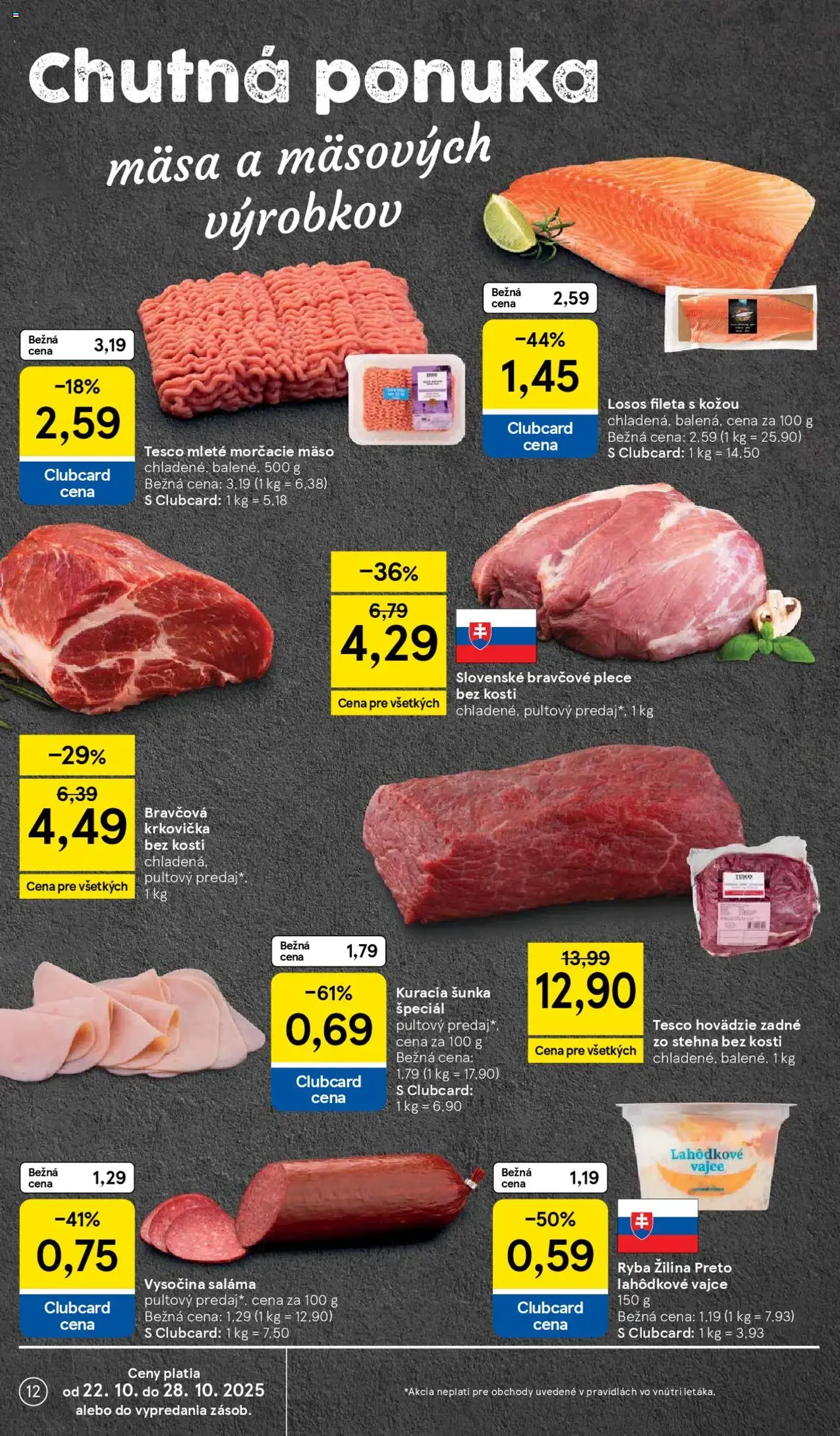 Tesco Hypermarket - leták - platný leták od 22.10.2025 strana 12 z 40 Tesco Hypermarket - leták - platný leták od 22.10.2025 strana 12 z 40